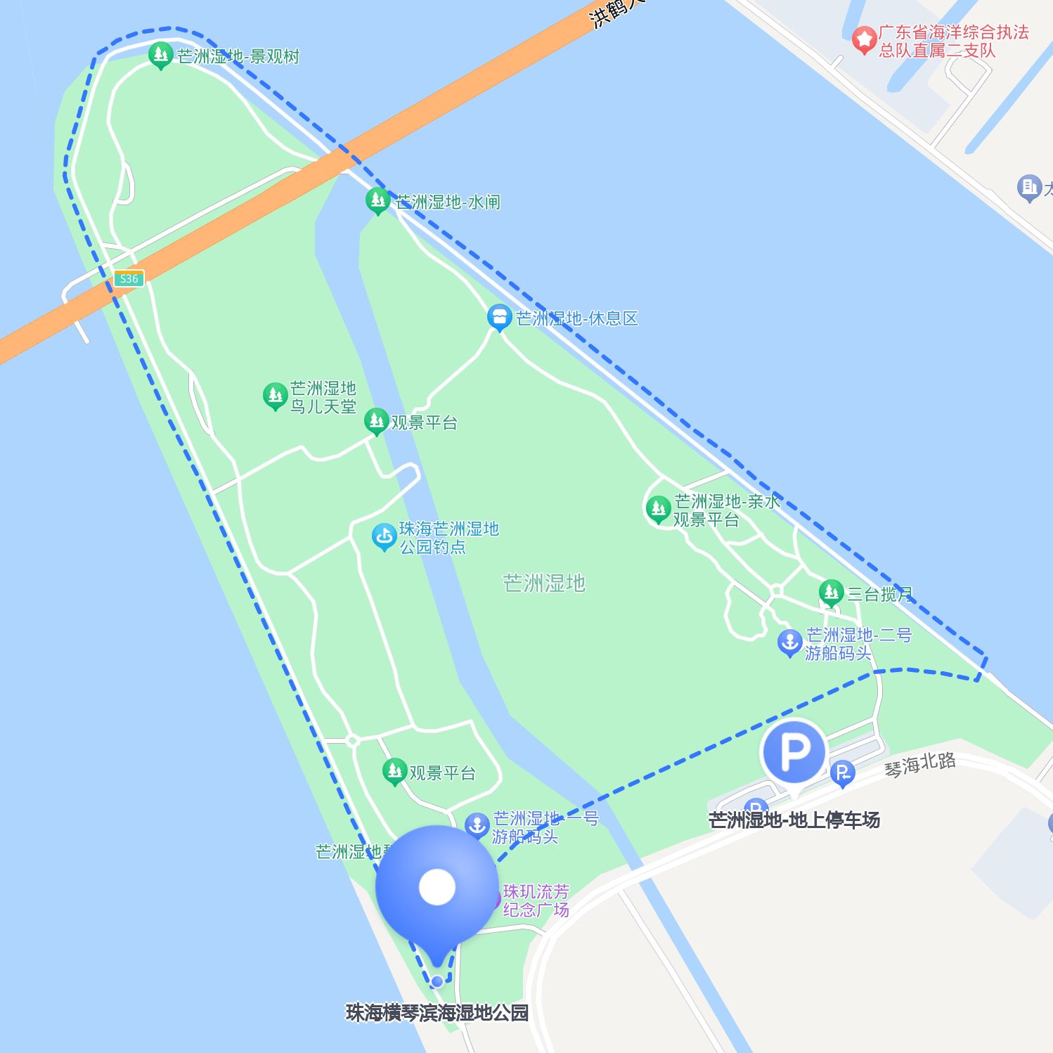 珠海横琴滨海湿地公园 为你带来一份轻松舒适游玩攻略93 74开放