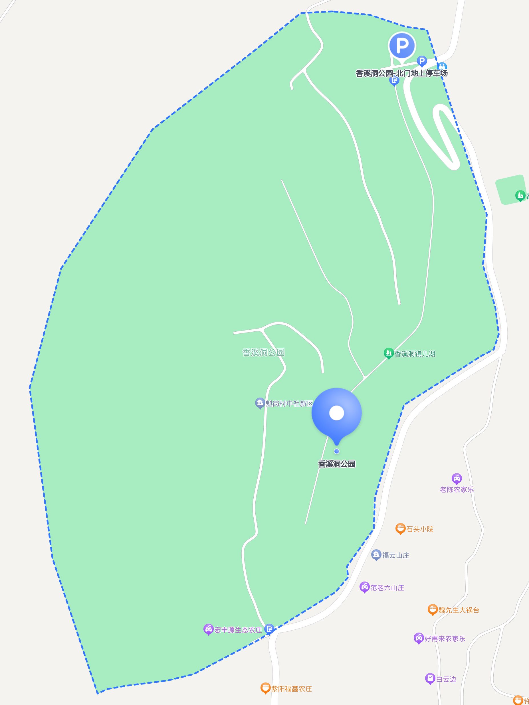 今天给大家整理了一份 香溪洞公园 的出行指南,分享给大家～ 🚗如果