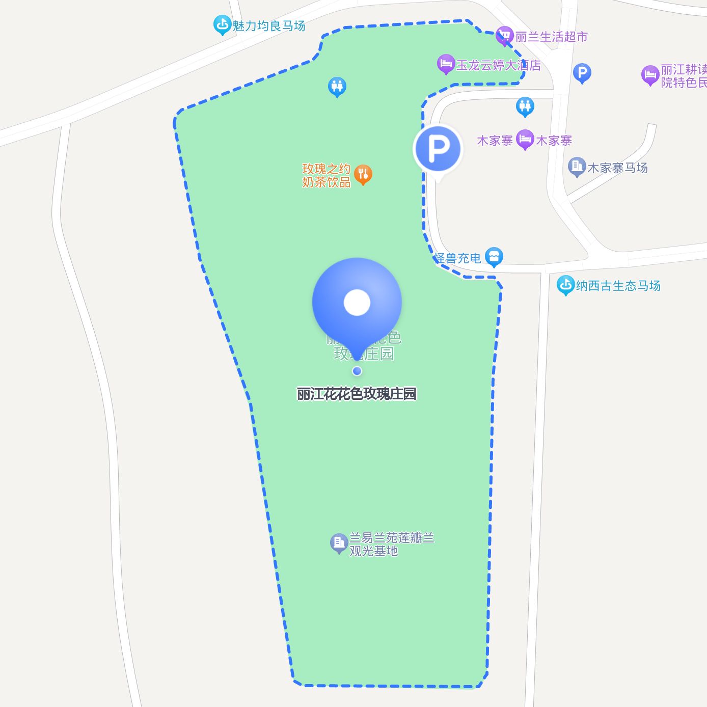 丽江花花色玫瑰庄园 出行指南,超全攻略,一定要码住 开放时间:全年无