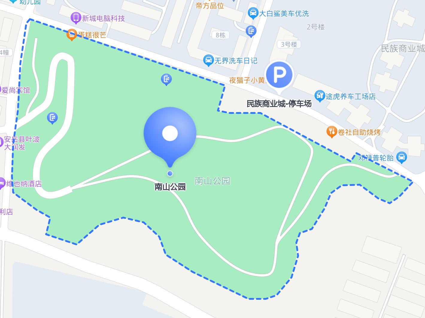 南山公园 位于深圳市南山区,是一个融合自然风光和人文景观于一体的