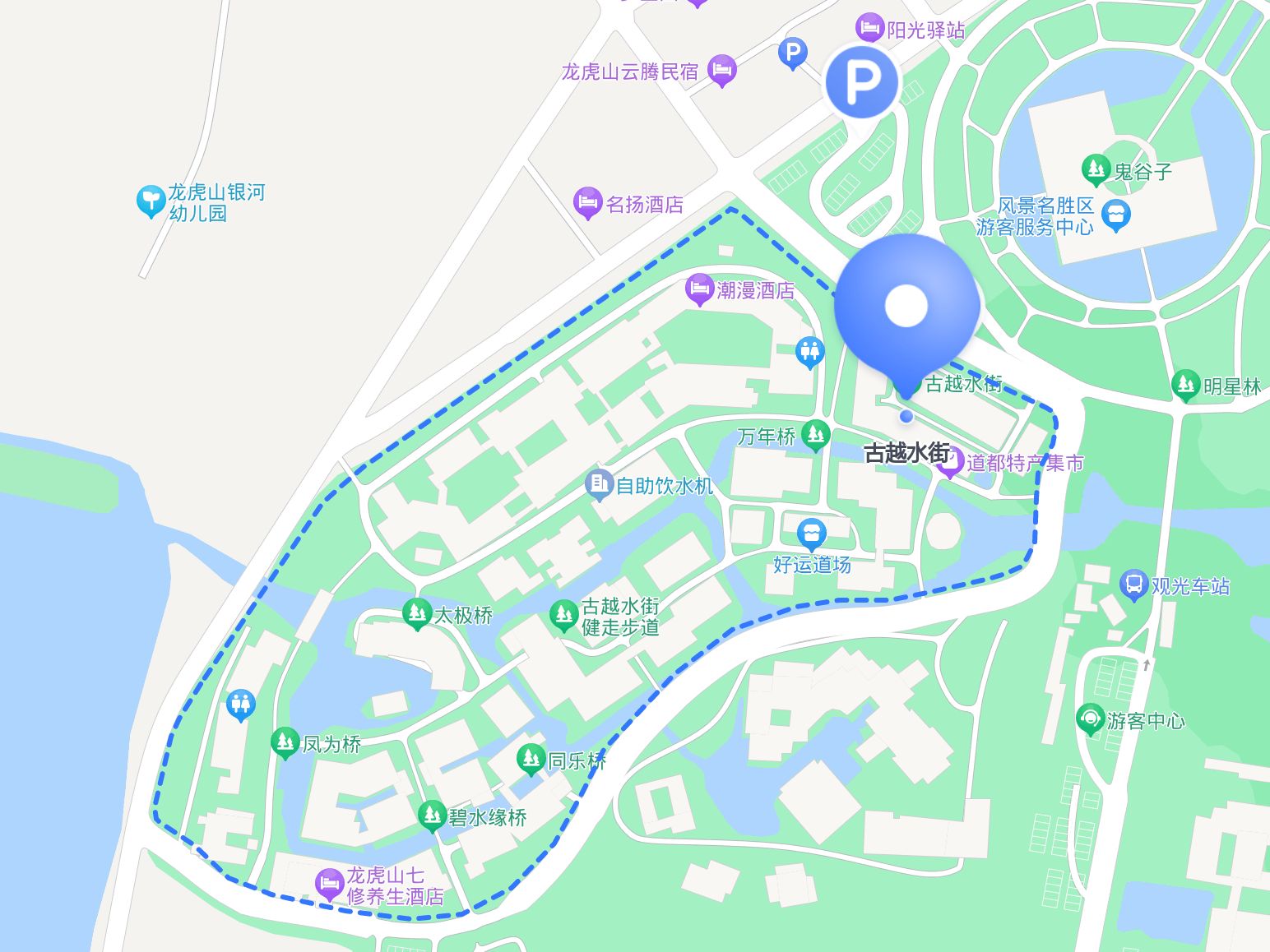 古越水街地图图片