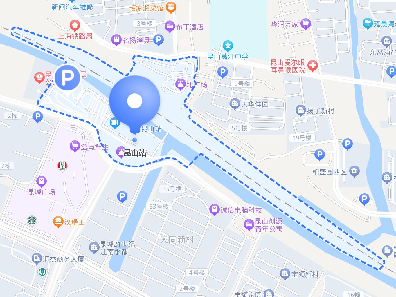 昆山站保姆级停车攻略,给大家整理好啦 昆山站