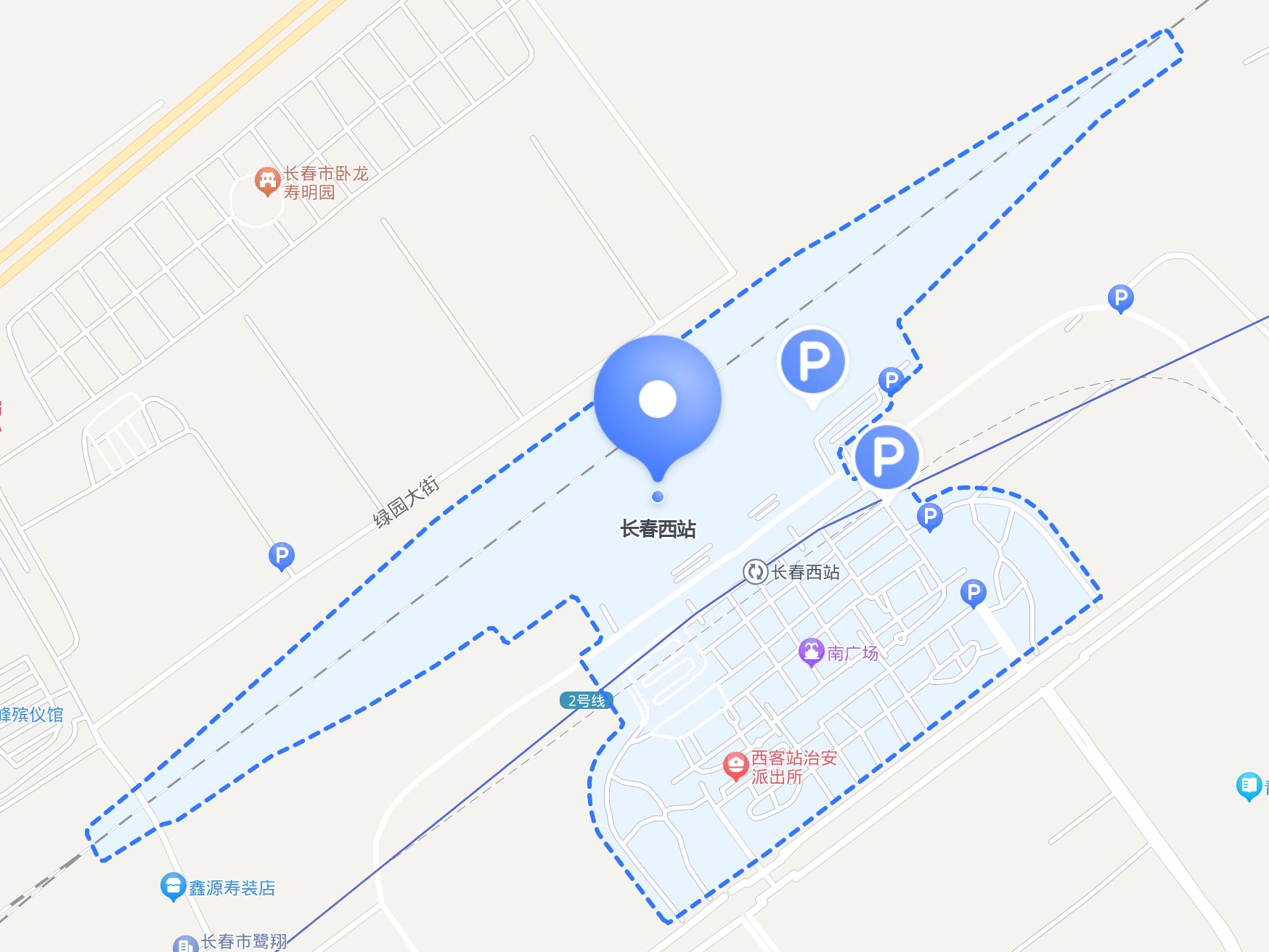 一篇带你涨知识了,快速帮你梳理清楚交通路线 自驾停车: 1 长春西站