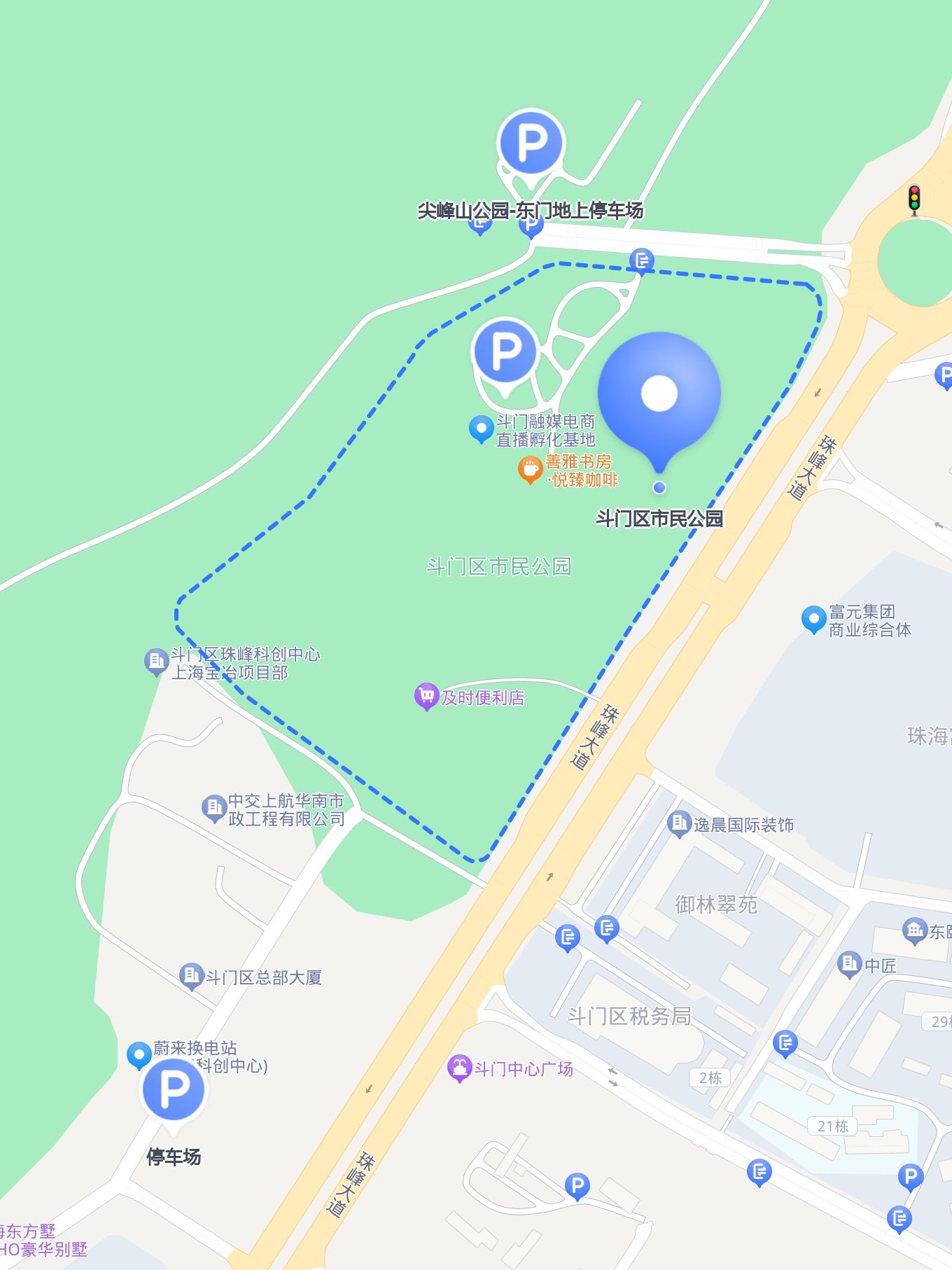 斗门市民公园地址图片