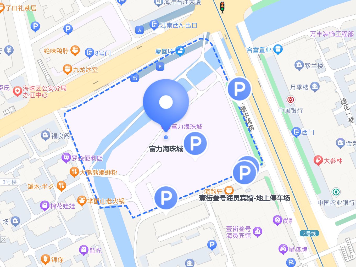 结合当时的经验,分享给大家~ 11566 富力海珠城-地下停车场 95