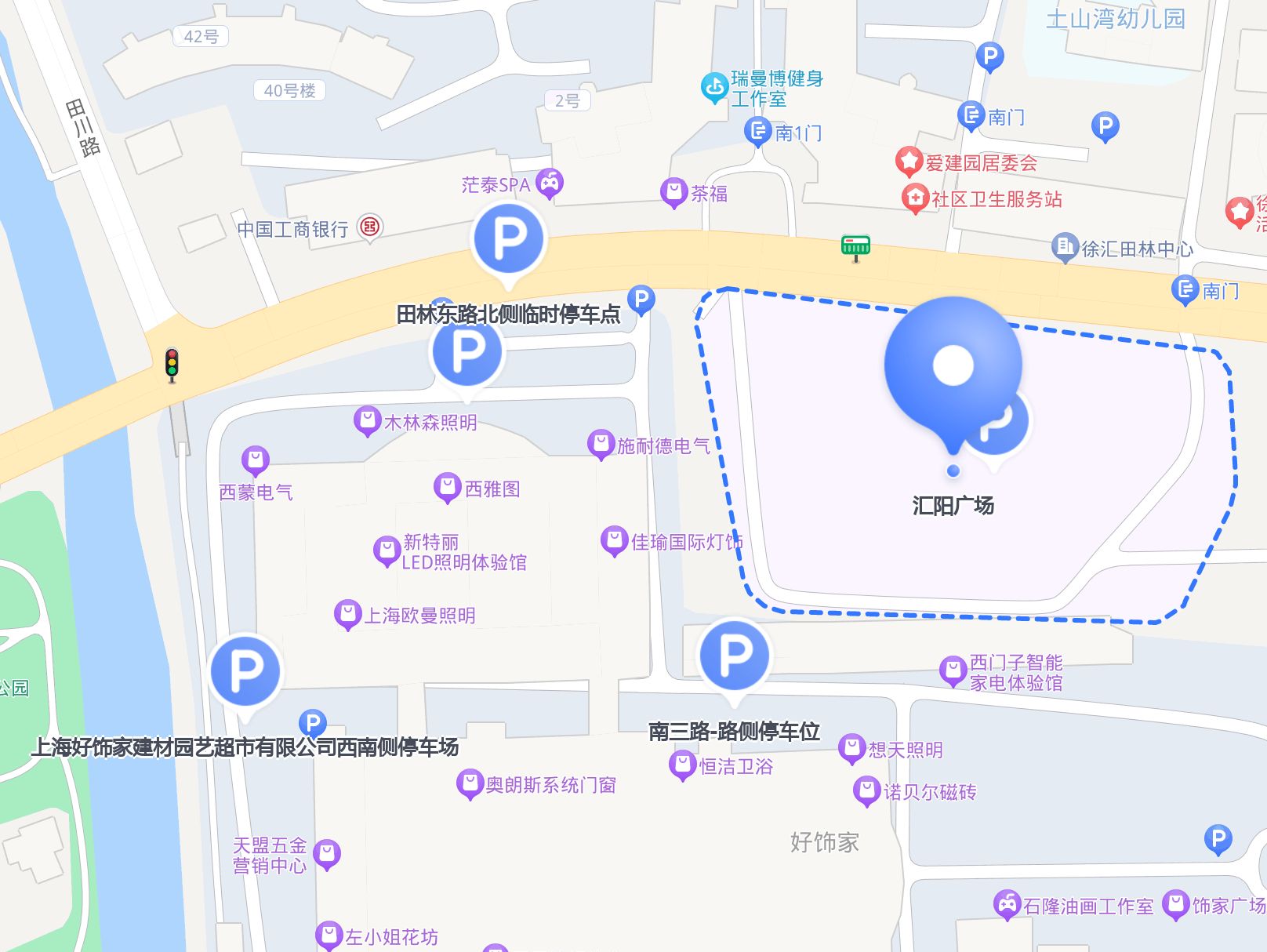 每次去 汇阳广场 ,最头疼的都是找不到合适的地方停车,经过个人无数次