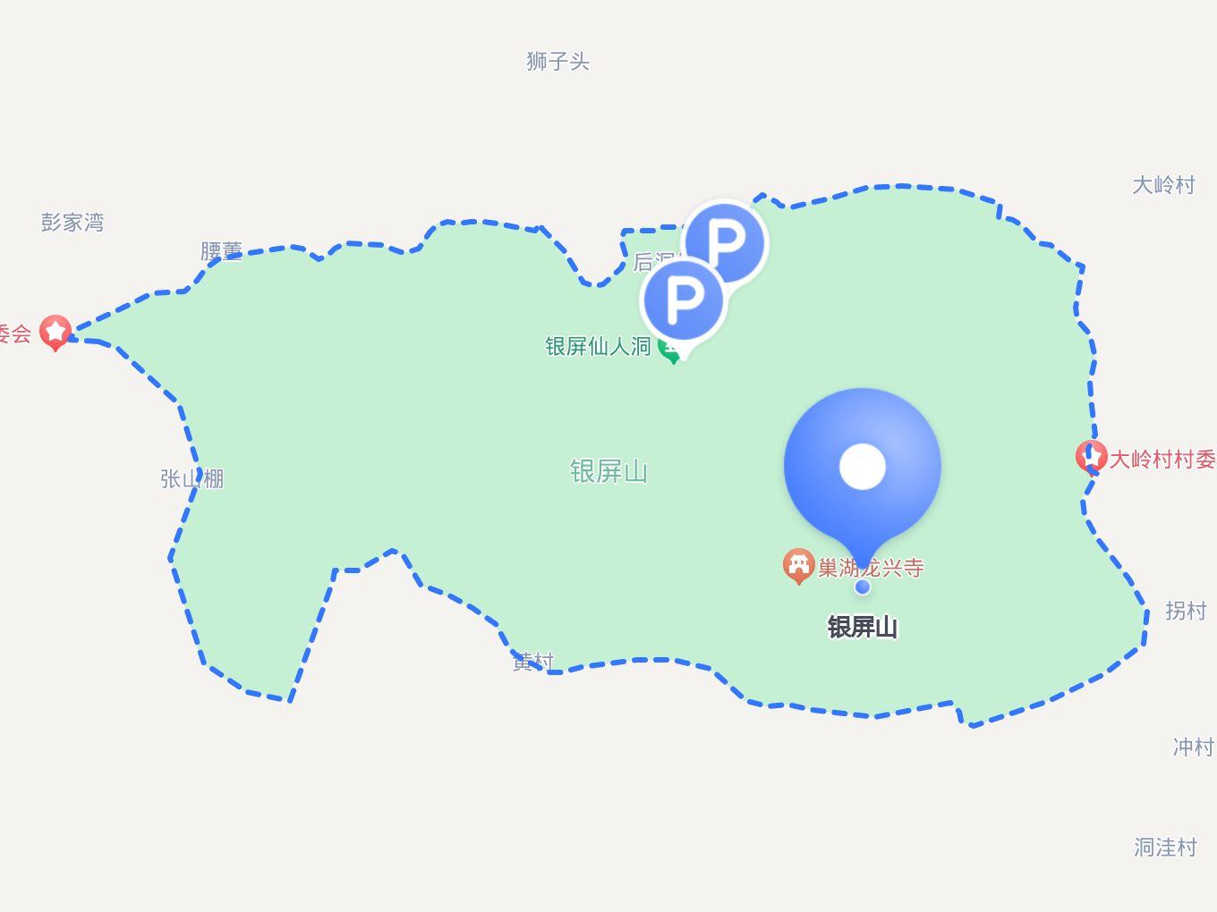 安徽屏山地图图片