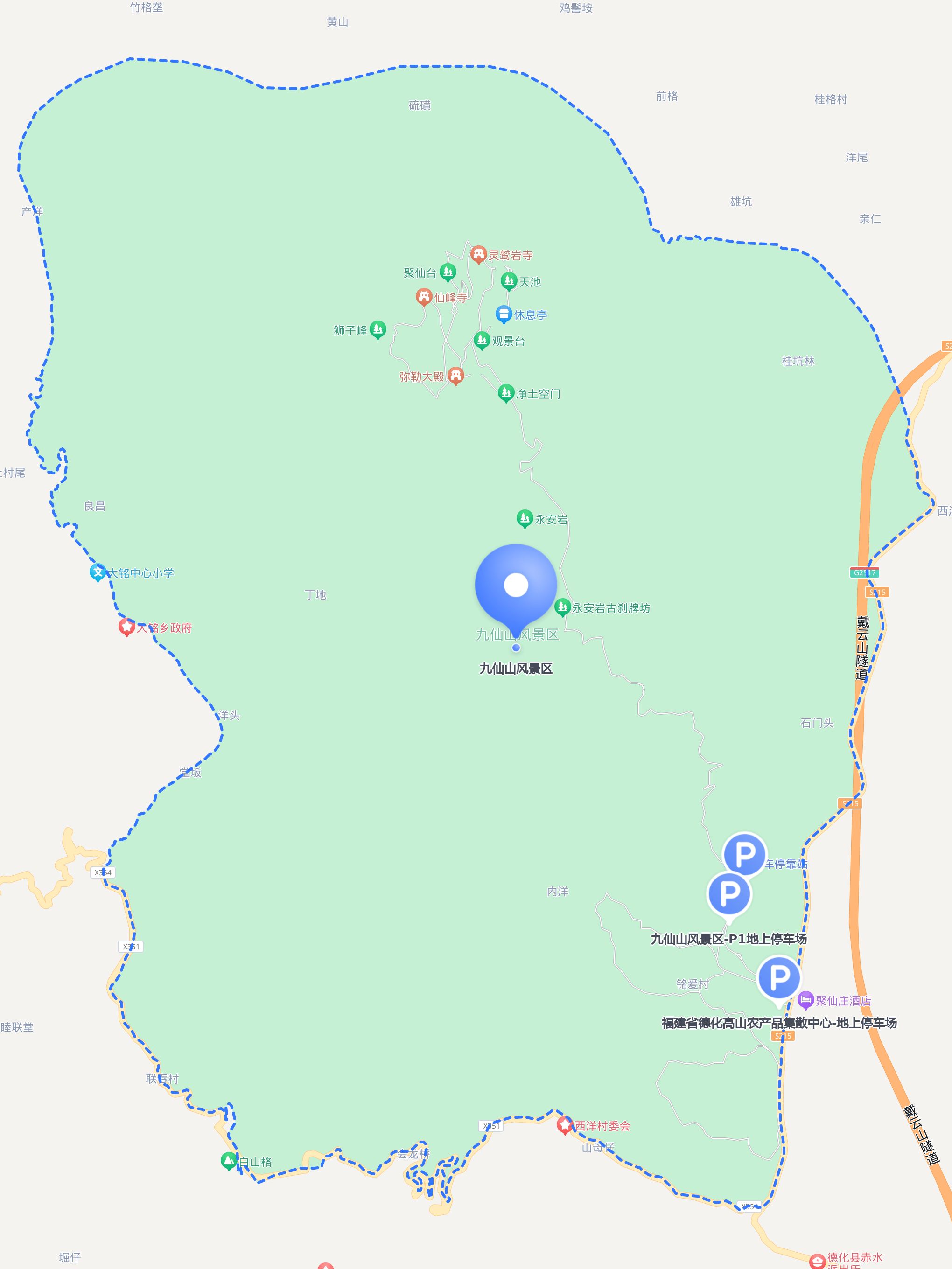 九仙山风景区 的出行指南,超全攻略,无论你是开车,打车,还是乘坐公共