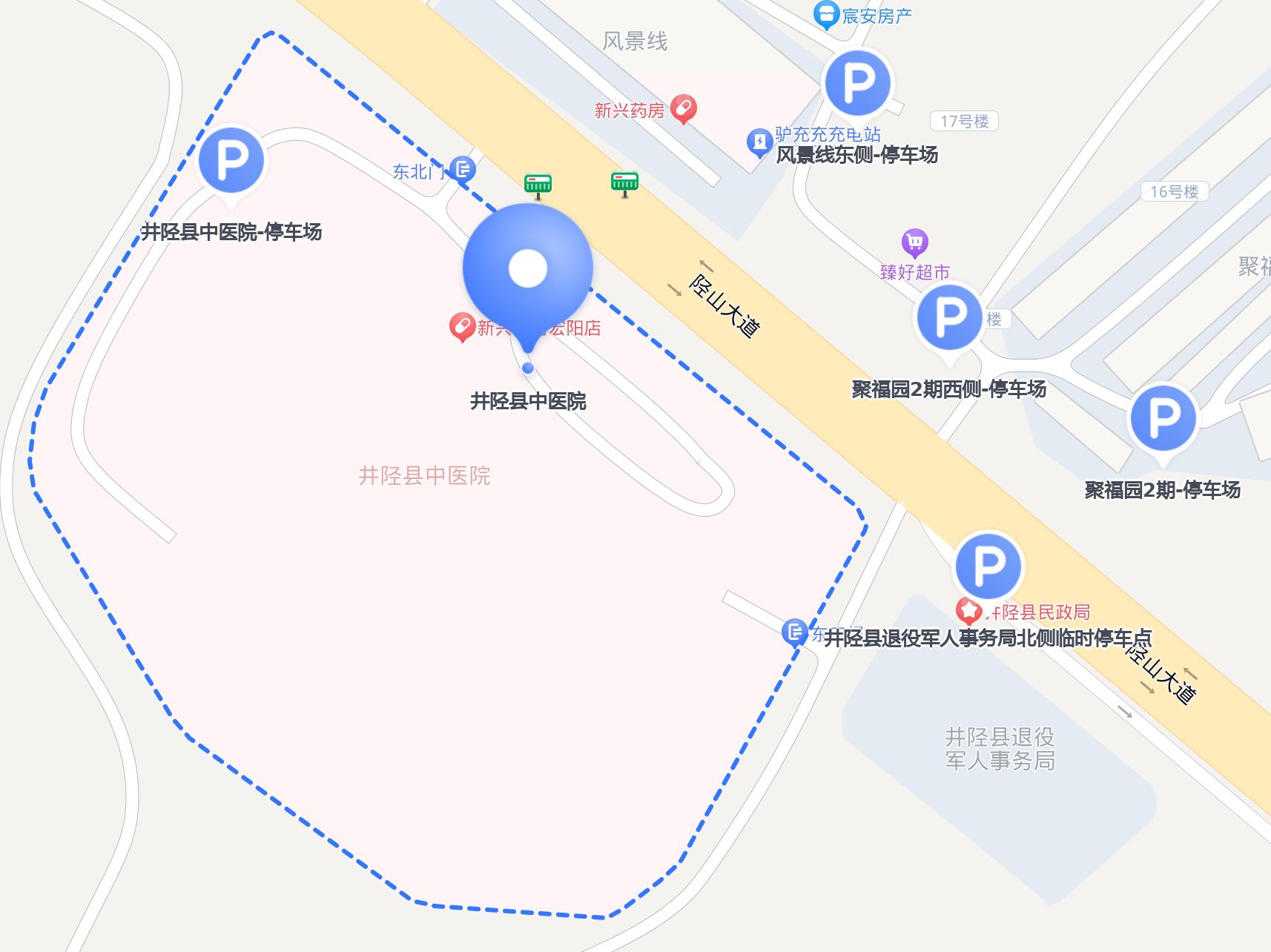 井陉县小学分布图图片