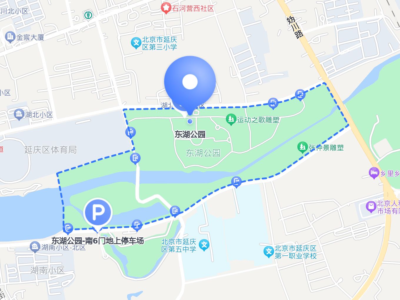 深圳市东湖公园地图图片