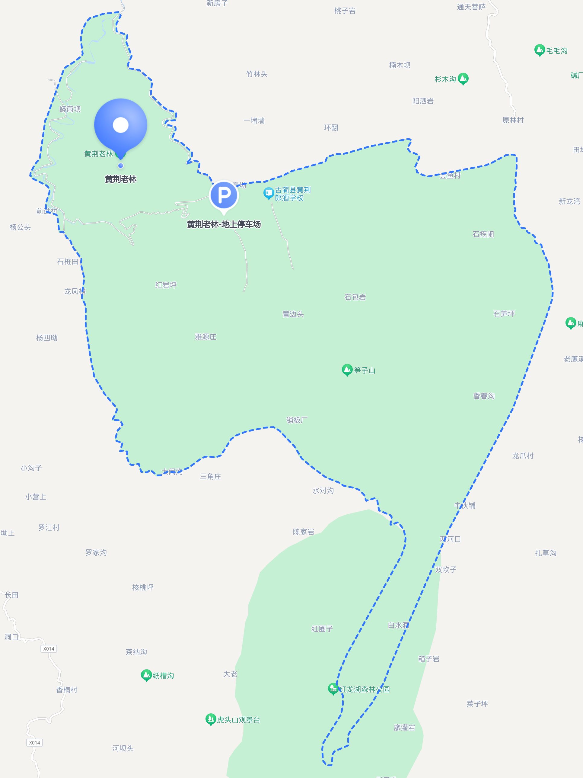 黄荆老林地图永城市侯岭街道地图彭阳县周沟物流地图贺州市黄洞林场区
