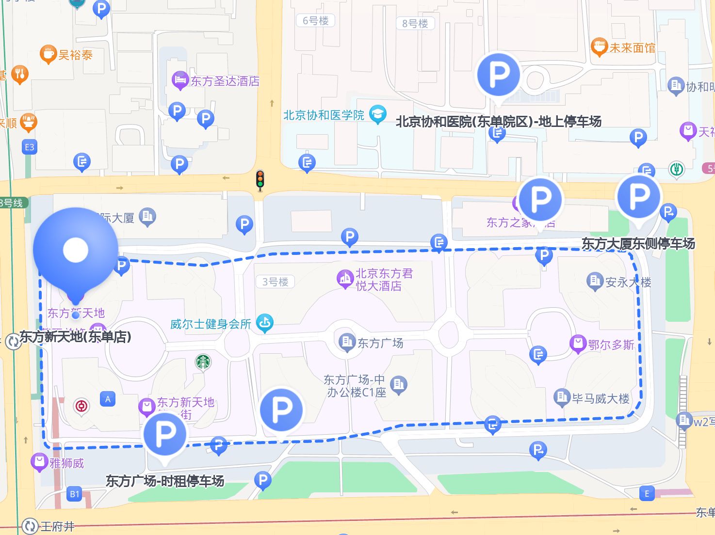 北京东单地图图片