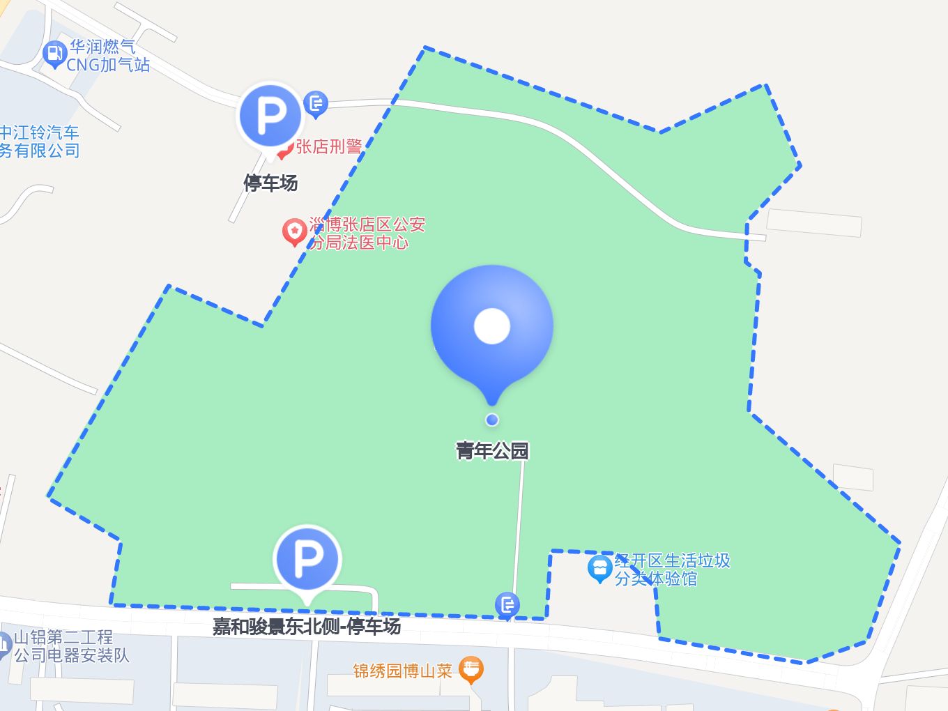 沈阳青年公园地图图片