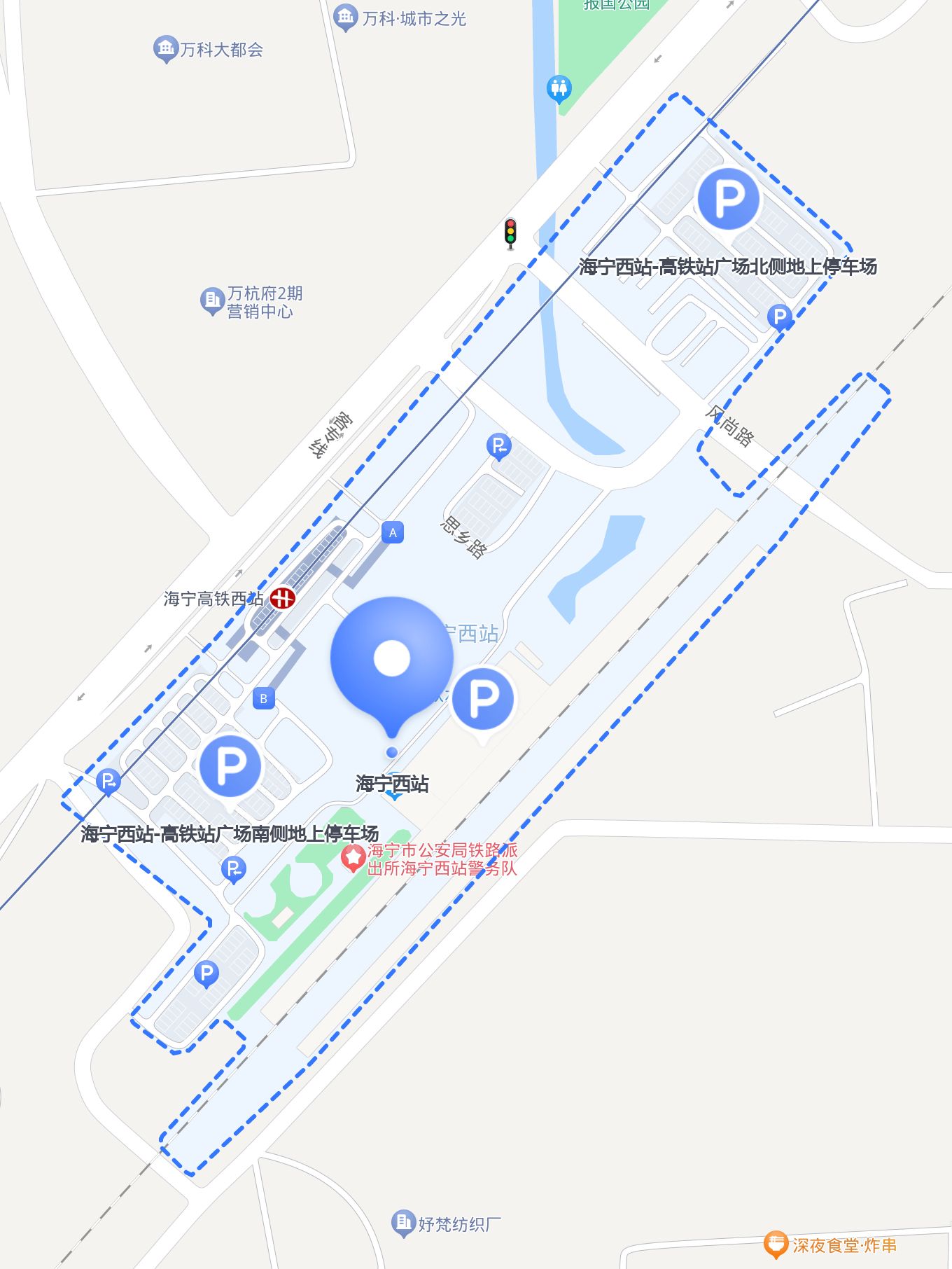 如果你想去 海宁西站 ,出发前不妨看看这份出行攻略🎉 🚗开车选择