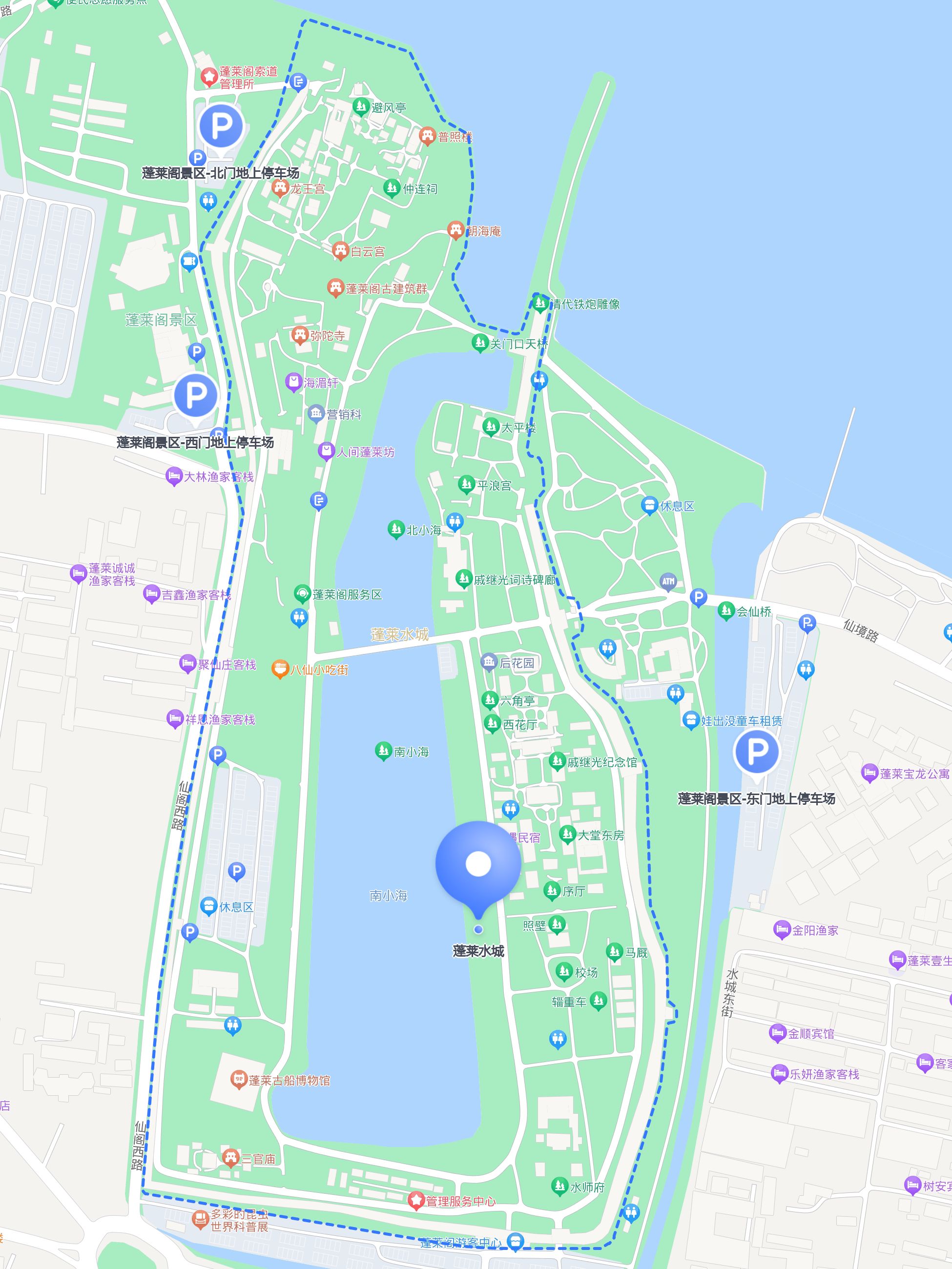 蓬莱水城 ,来感受一场别具历史文化韵味的美丽之旅!