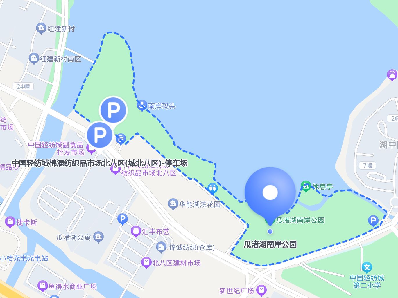 如果你想去 瓜渚湖南岸公园 ,出发前不妨看看这份出行攻略 如果你是