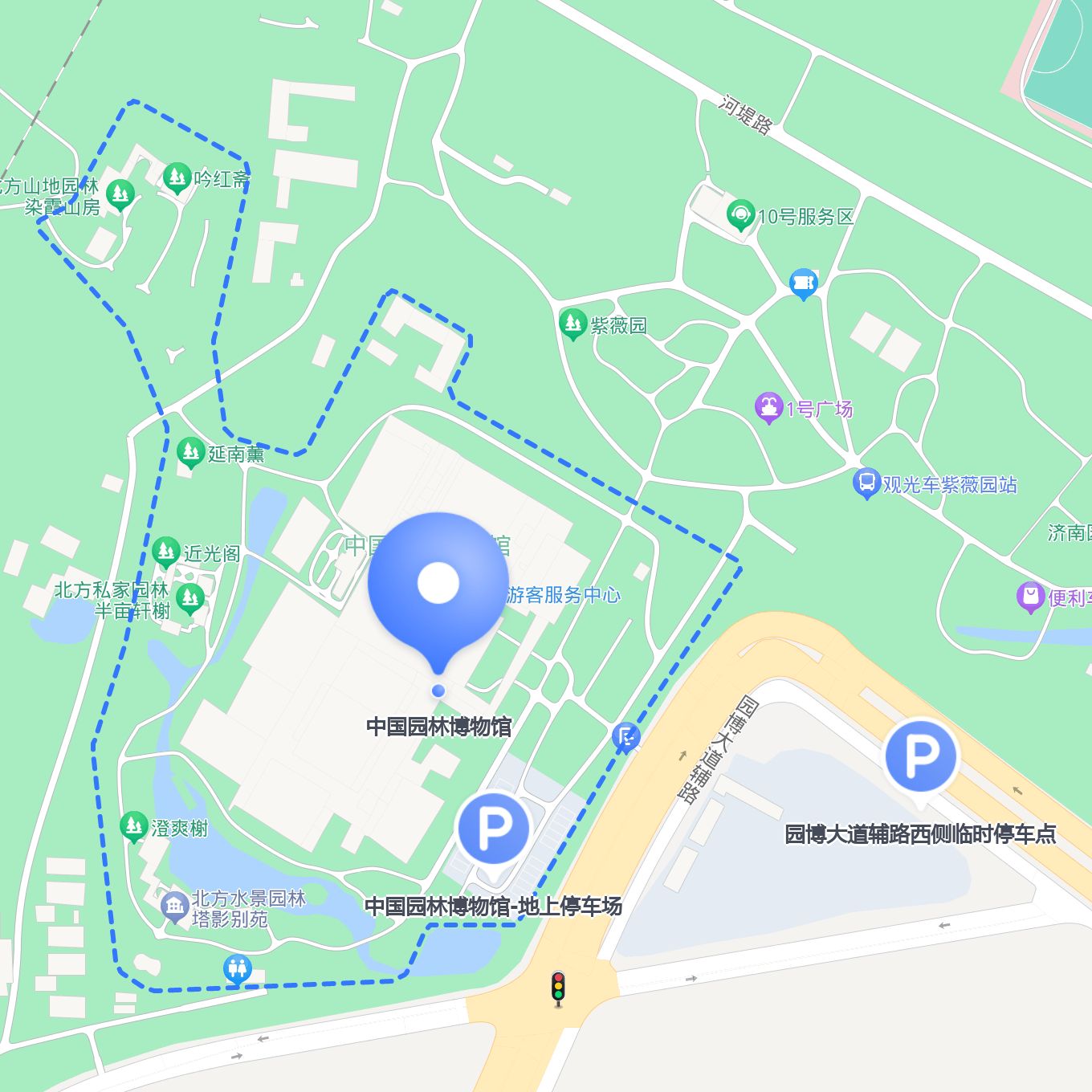 中国园林博物馆 的出行指南,超全攻略,无论你是开车,打车,还是乘坐