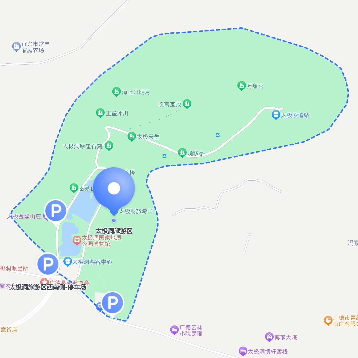 今天给大家整理了一份 太极洞旅游区 的出行指南,分享给大家～ 门票