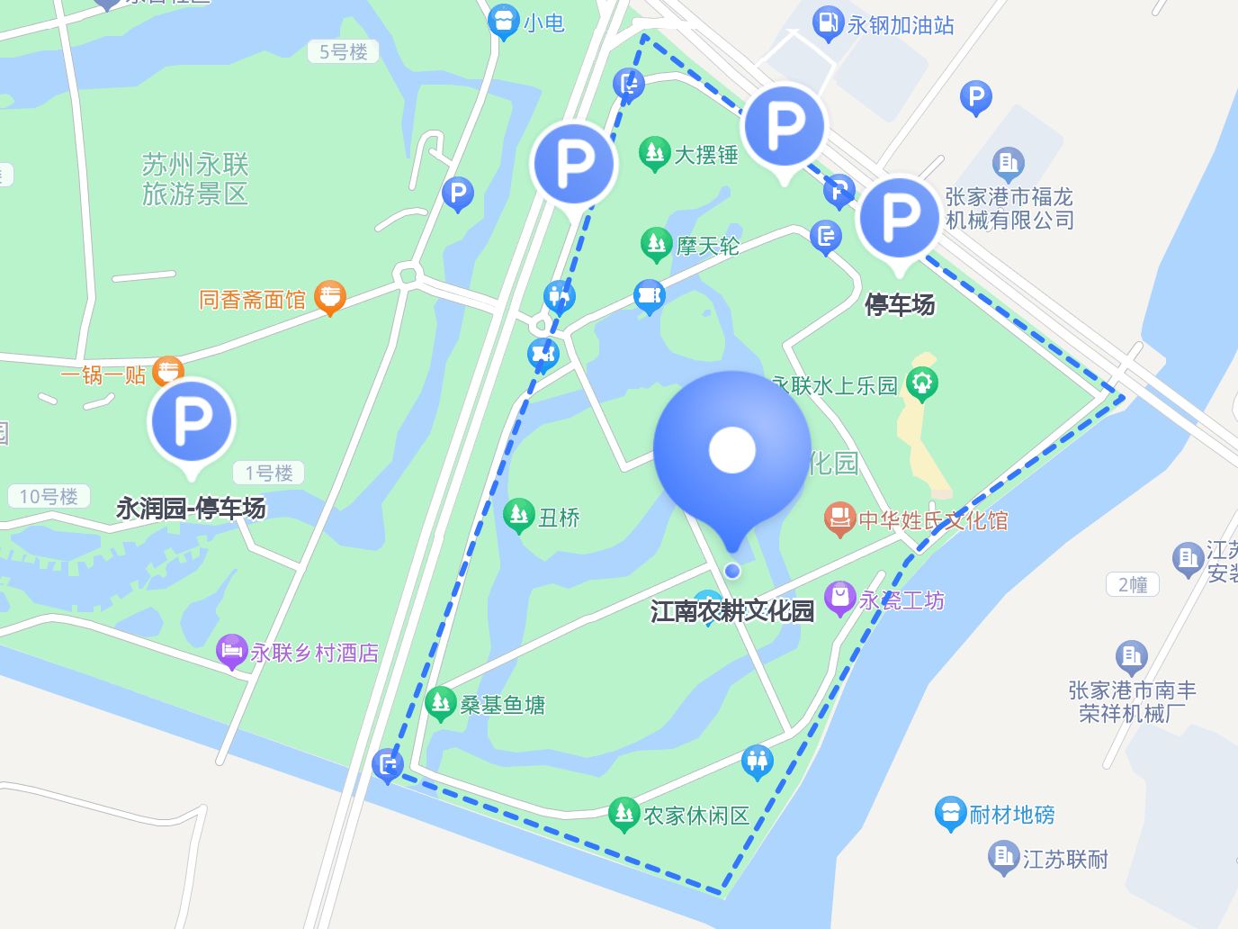 永联农耕园地图图片