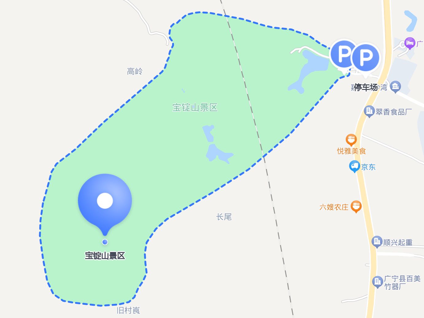 宝锭山景区门票图片