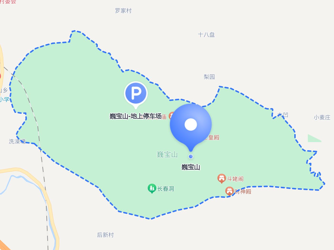 宝山生态步道路线图图片