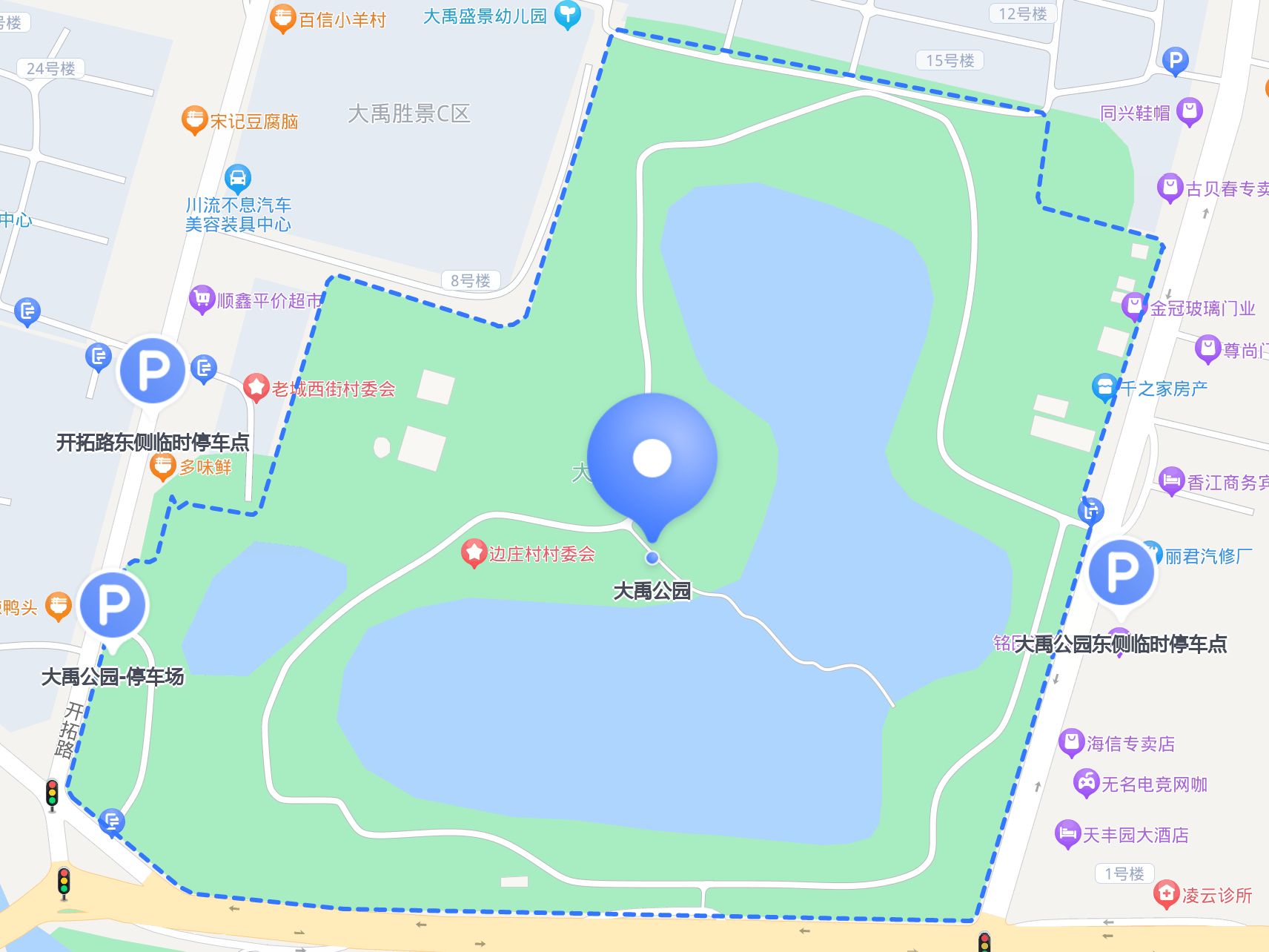 禹城大禹公园景点介绍图片