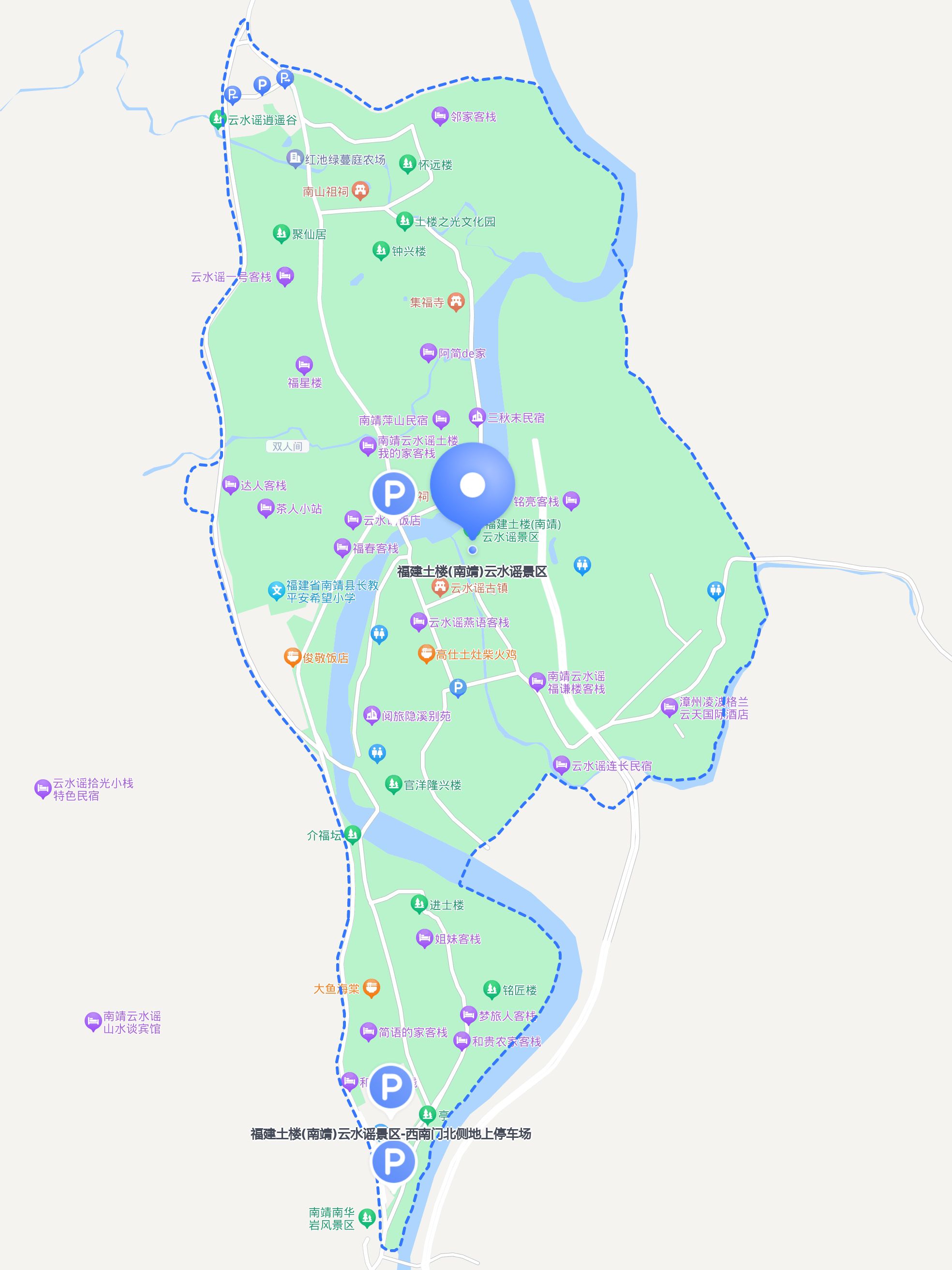 今天给大家整理了一份 福建土楼(南靖)云水谣景区 的出行指南,分享给