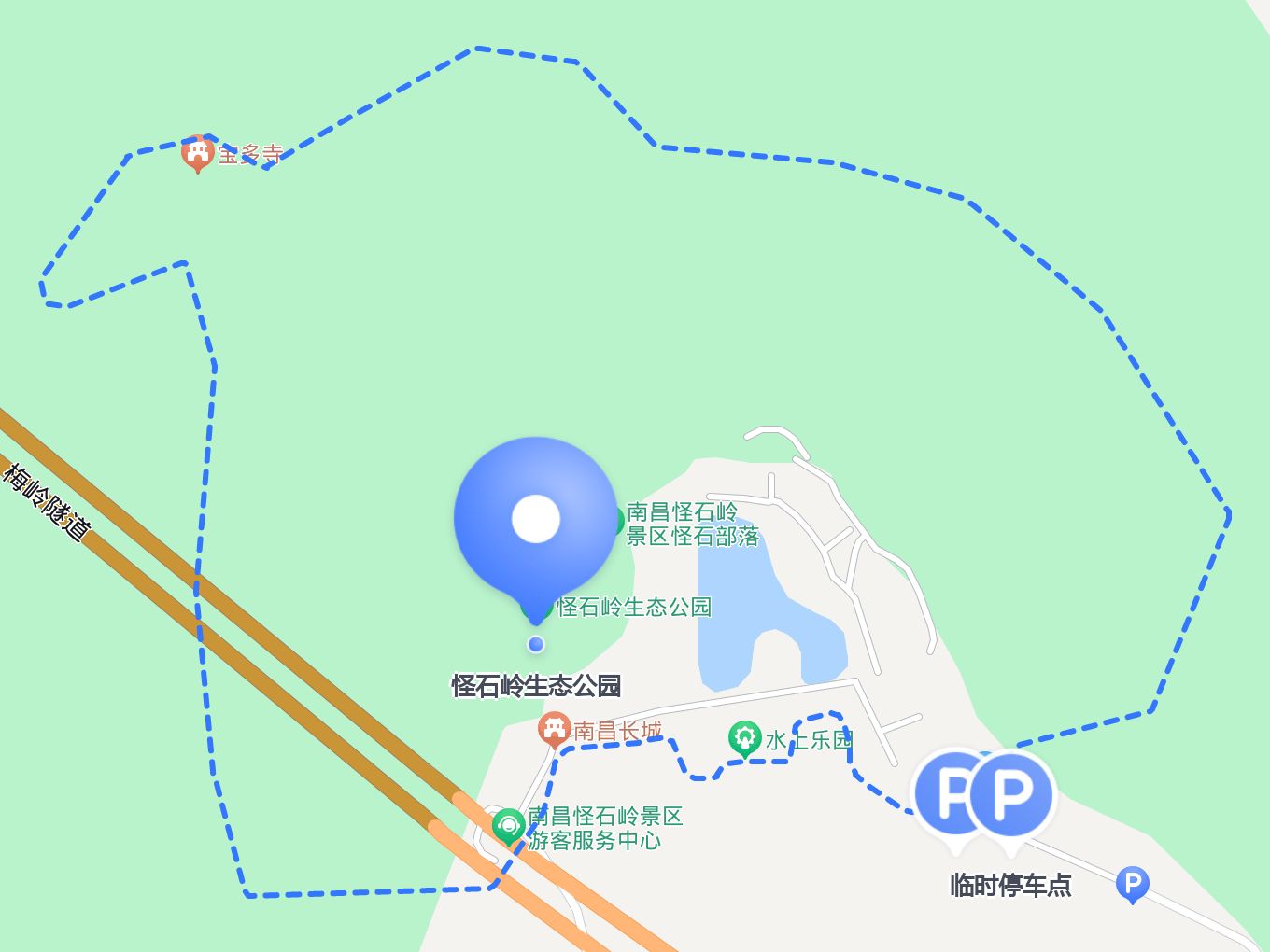 怪石岭地图图片