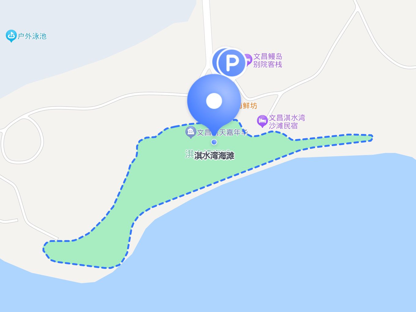 文昌淇水湾地图图片