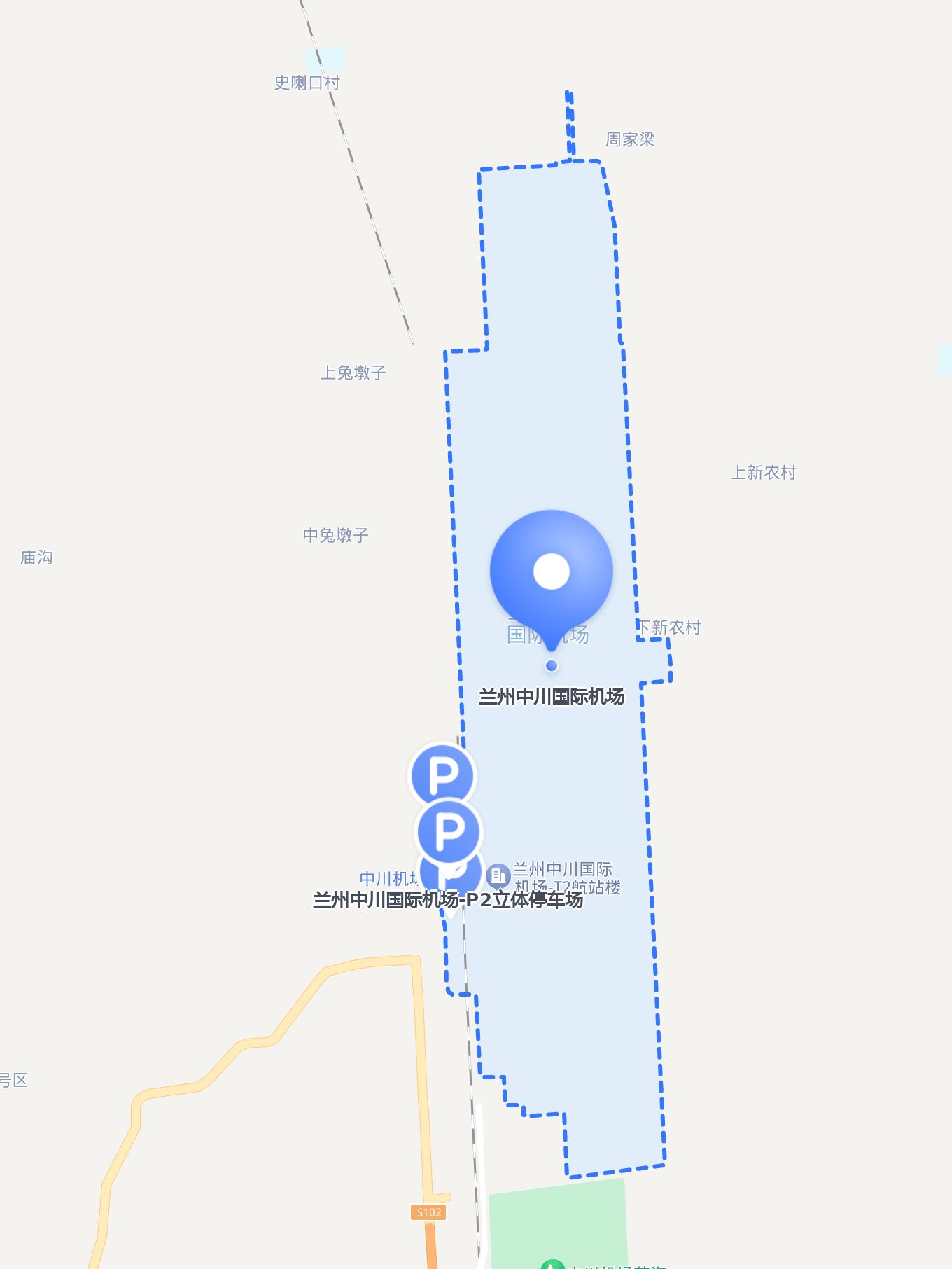 中川机场内部路线图图片