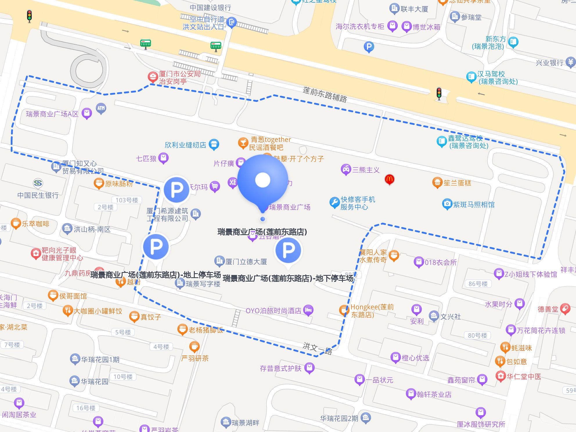 商场安全出入路线图图片