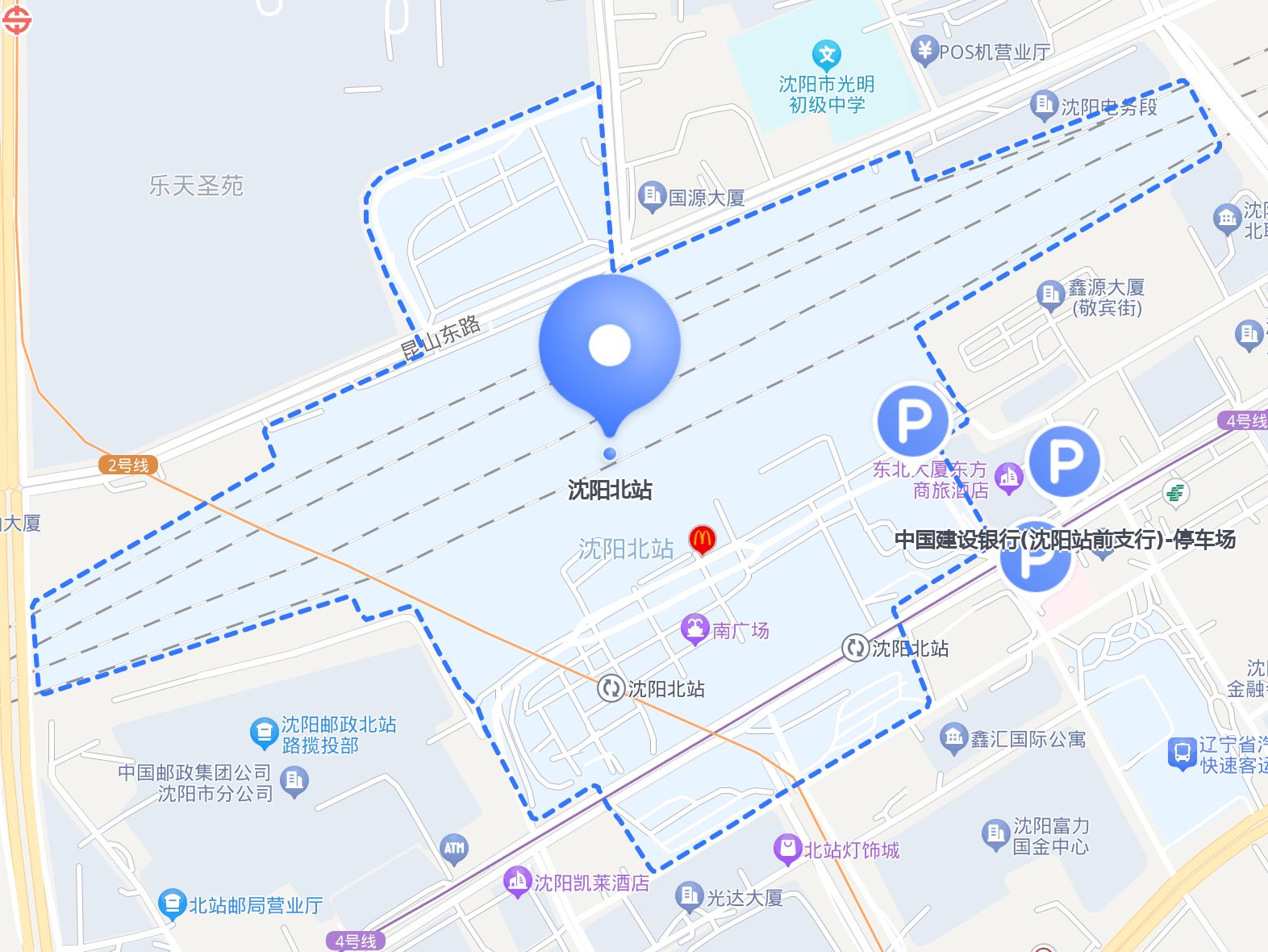 沈阳站平面图图片