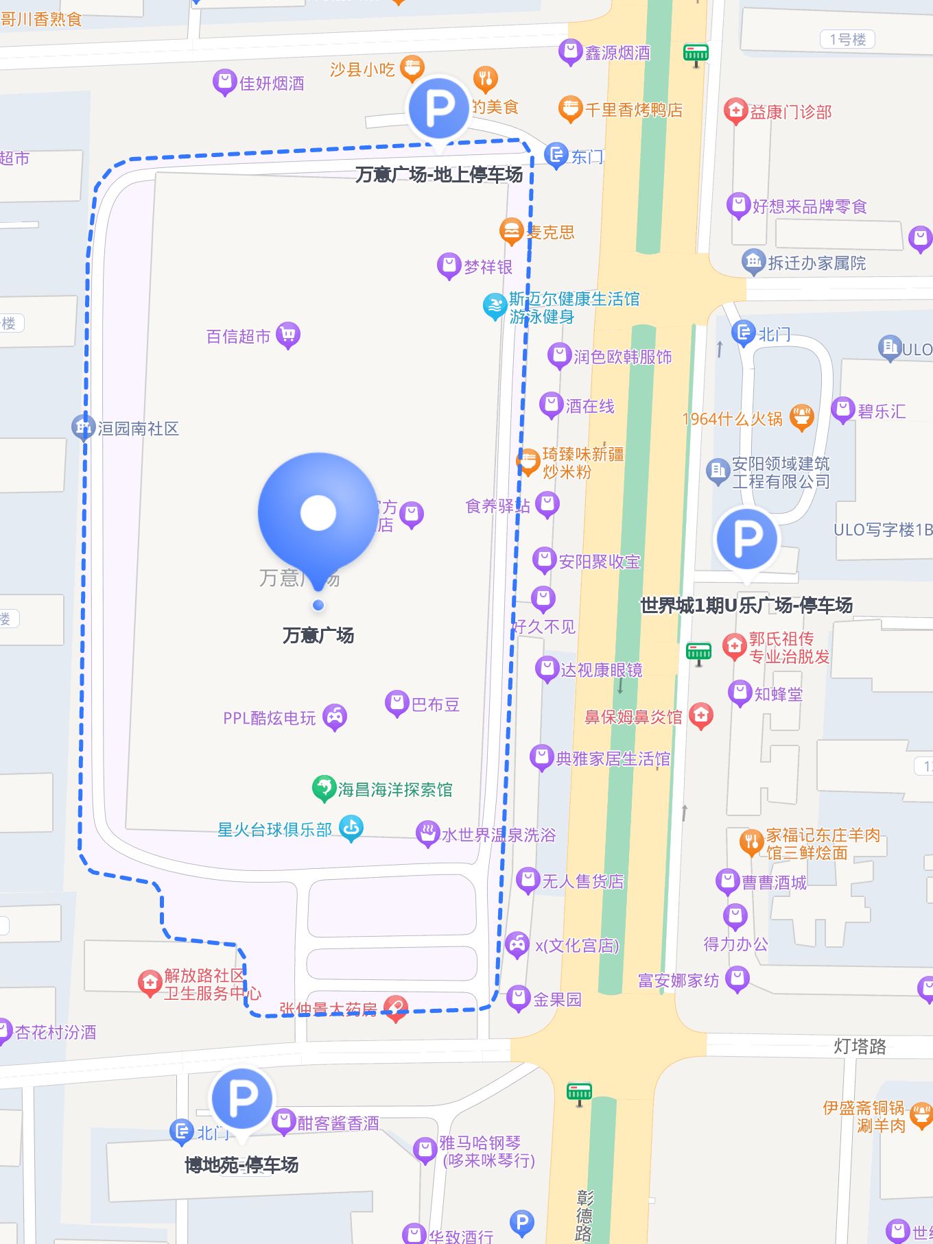 商场安全出入路线图图片