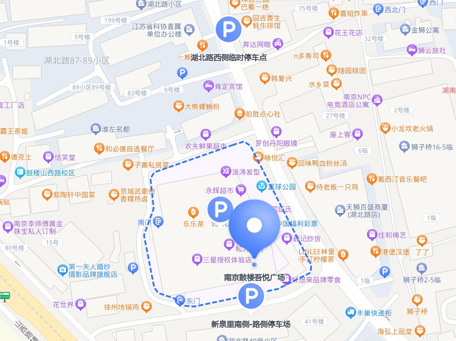 宿迁吾悦广场分布图图片