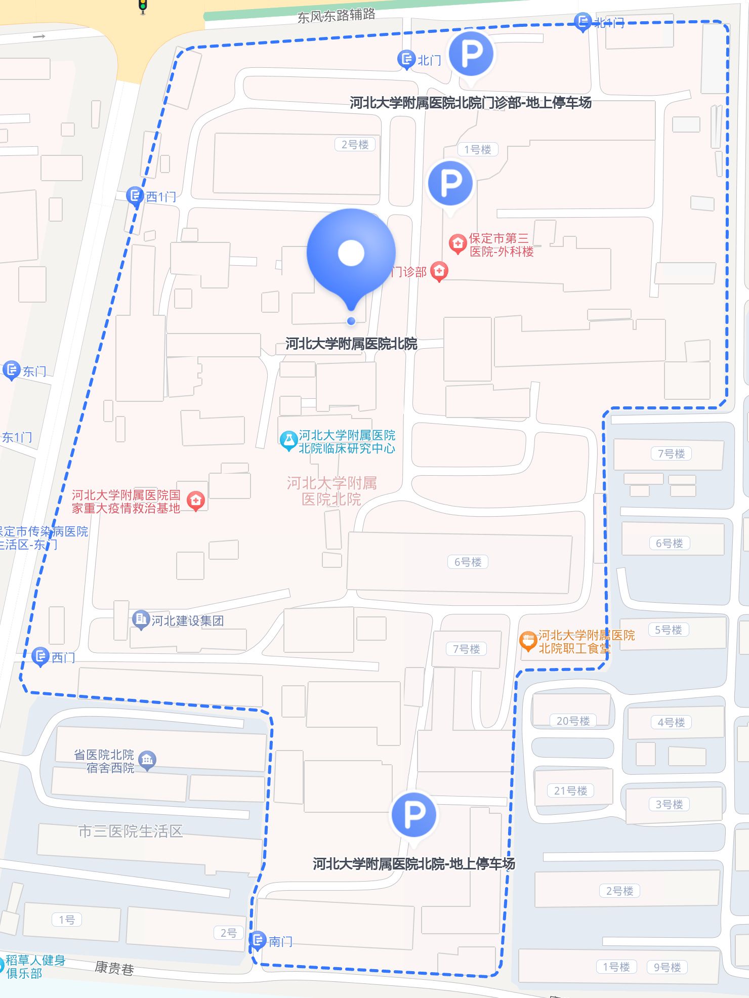 河北大学附属医院北院图片