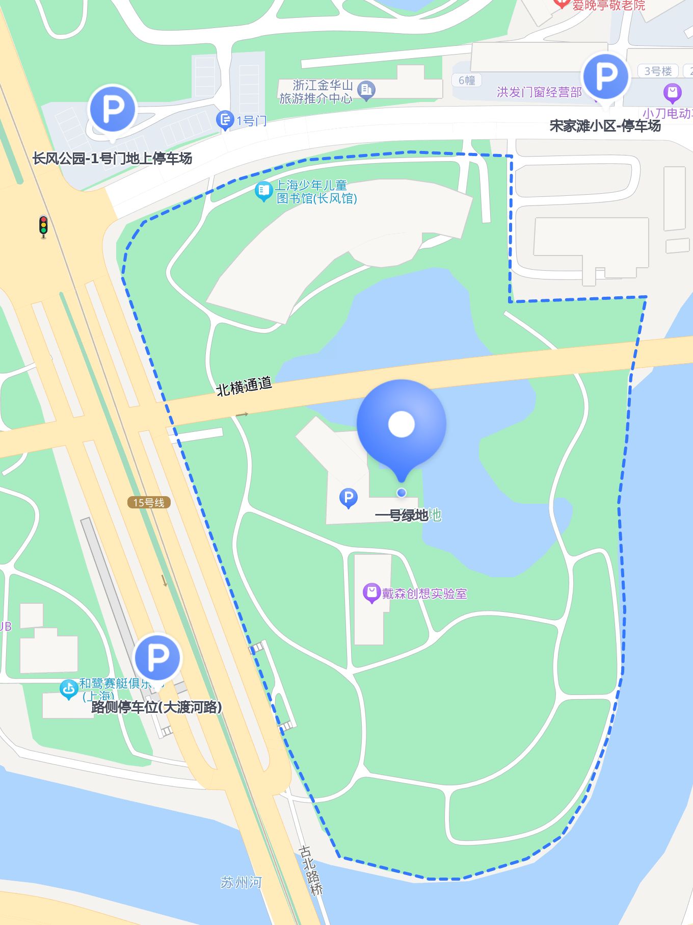 前往 一号绿地 ,给大家整理了一份完整的出行攻略