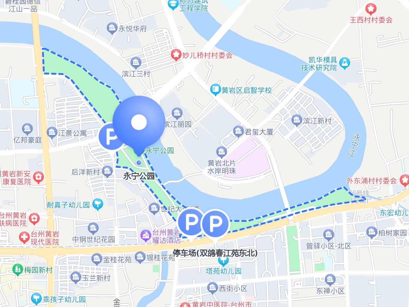 永宁公园地图图片