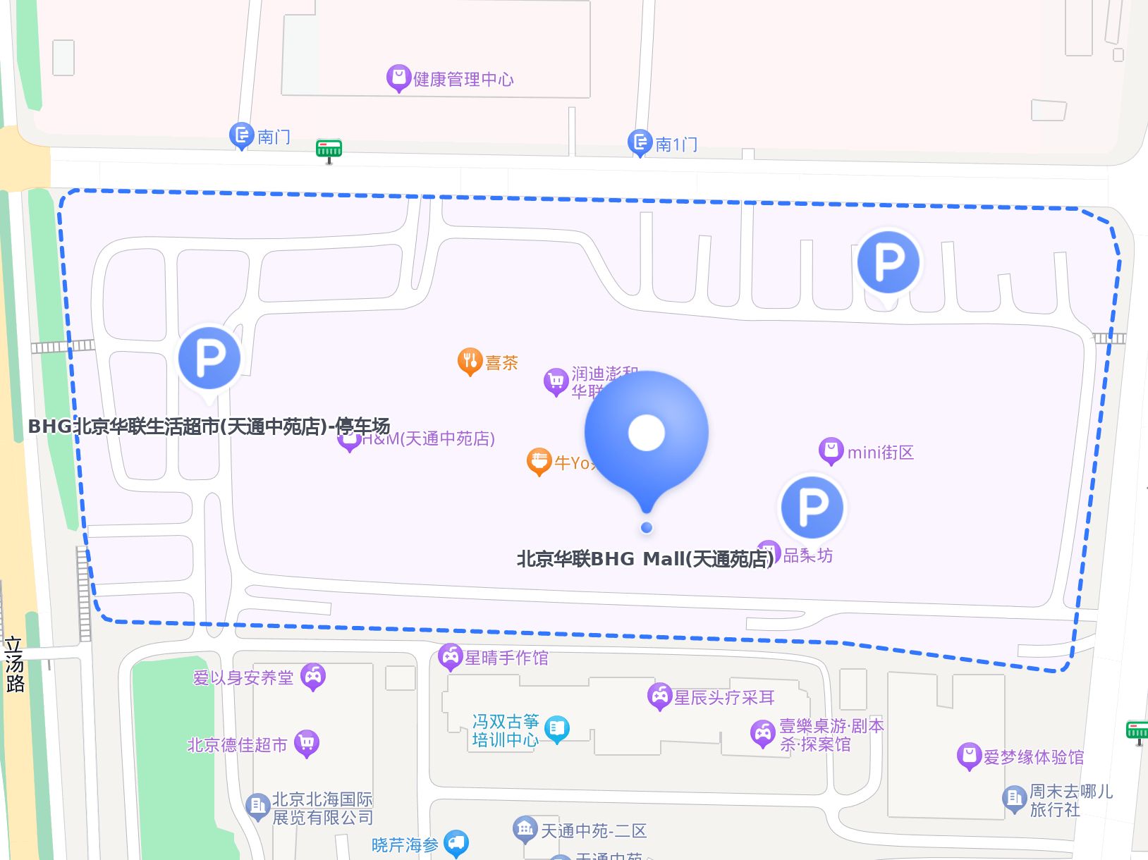 北京天通苑地图图片