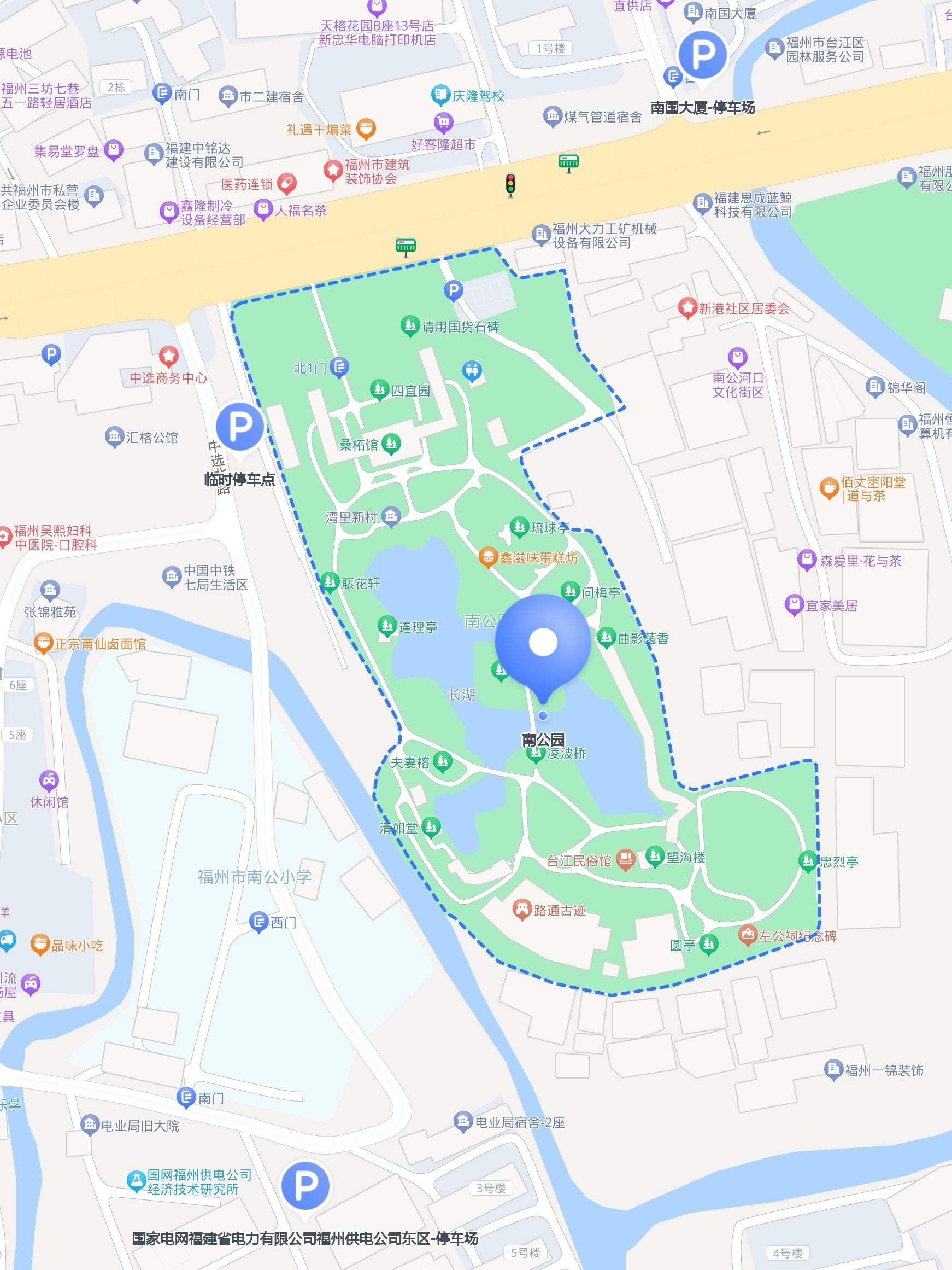 贵阳河滨公园地图图片