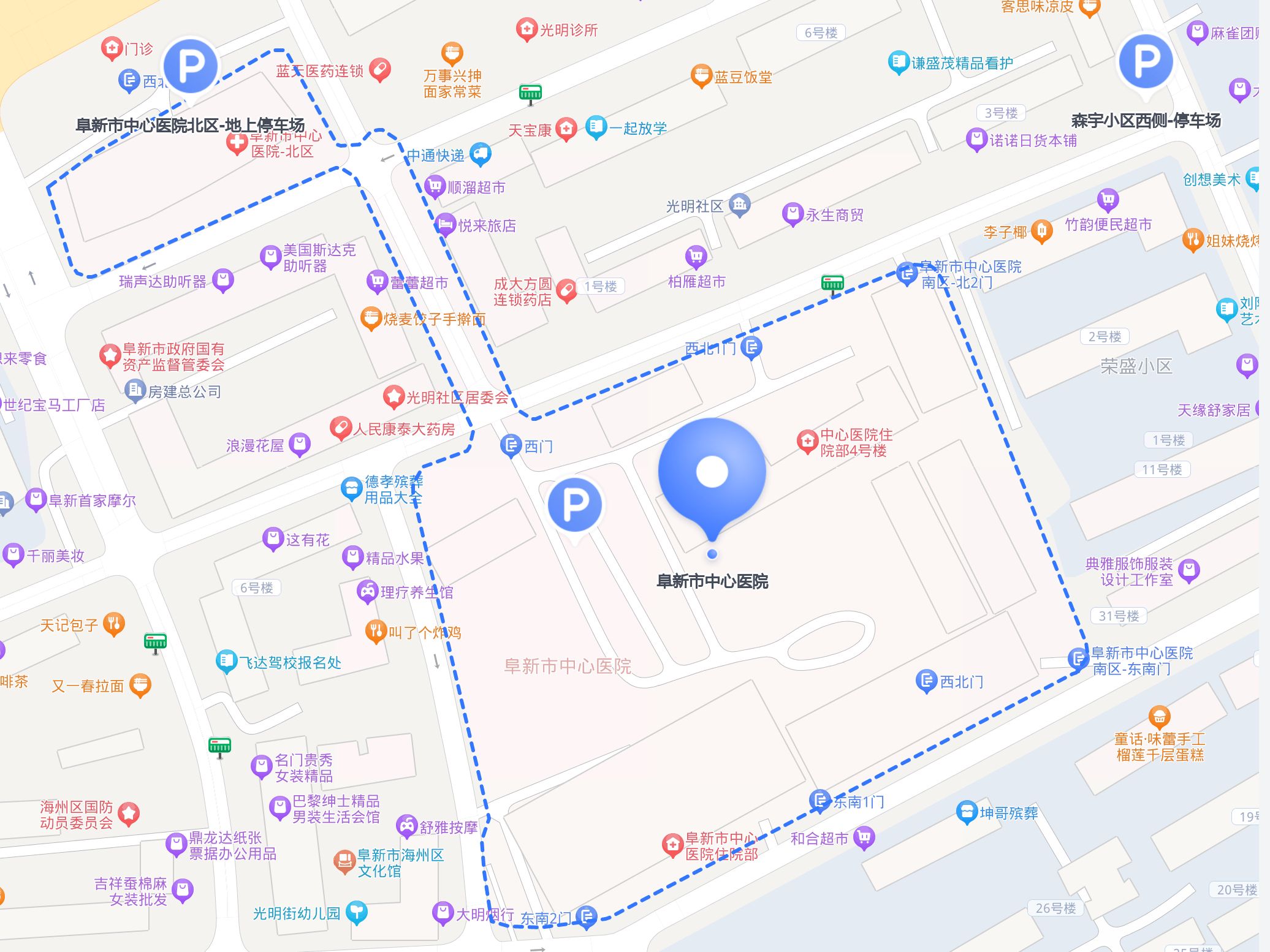 阜新市街景地图图片