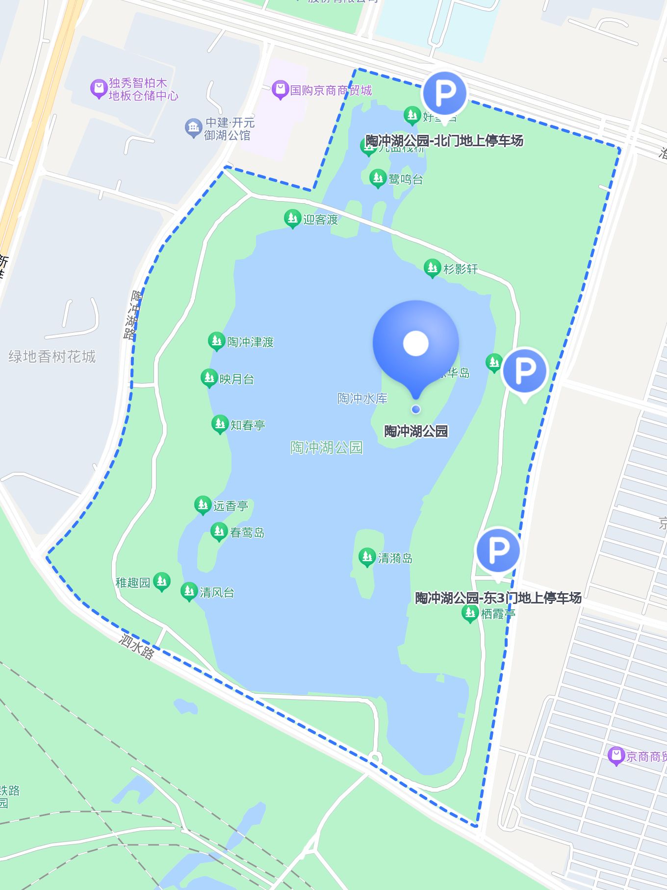 如果你想去 陶冲湖公园 ,出发前不妨看看这份出行攻略 开放时间:全天