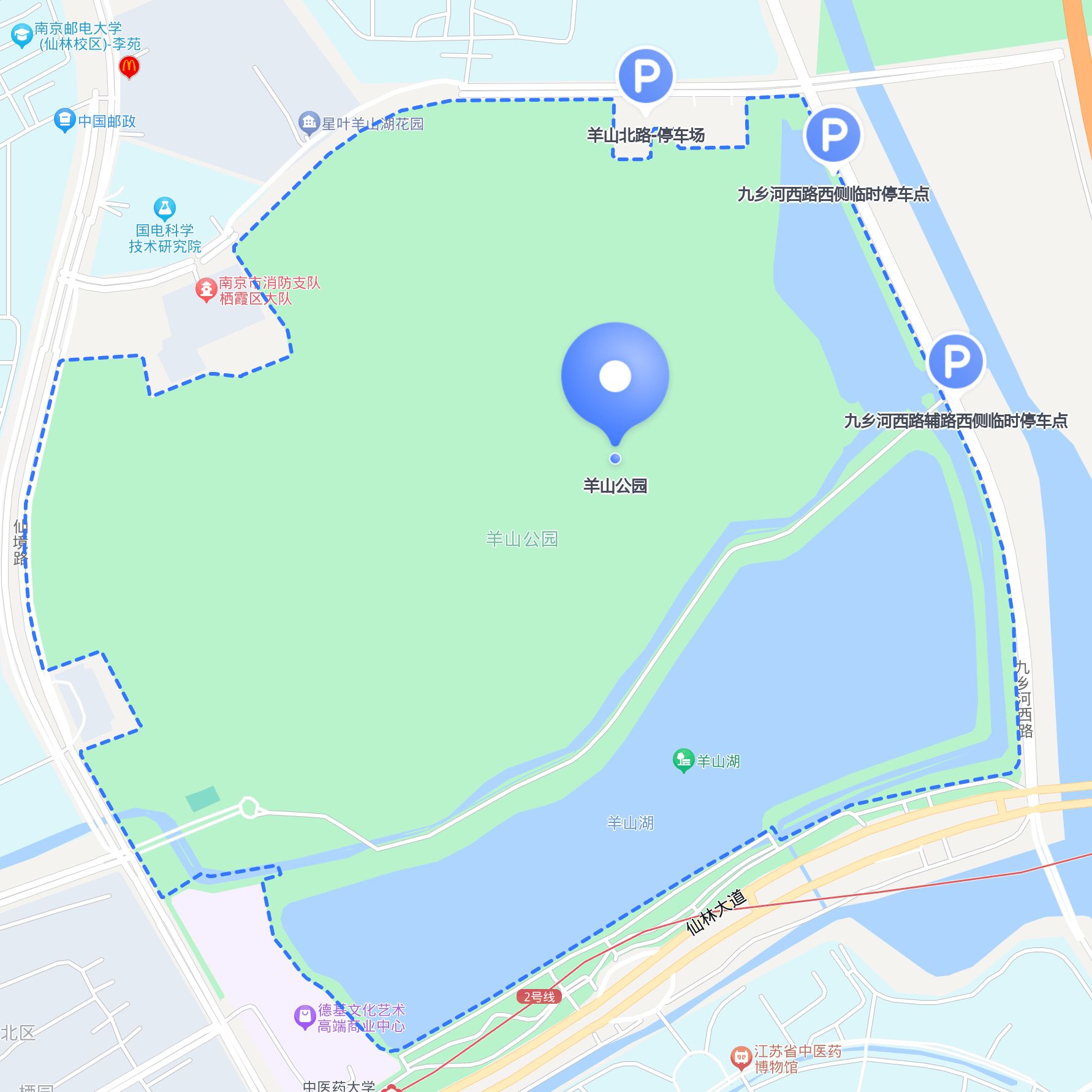欢迎来到 羊山公园 ,这里有最新鲜的空气和最绿的草地