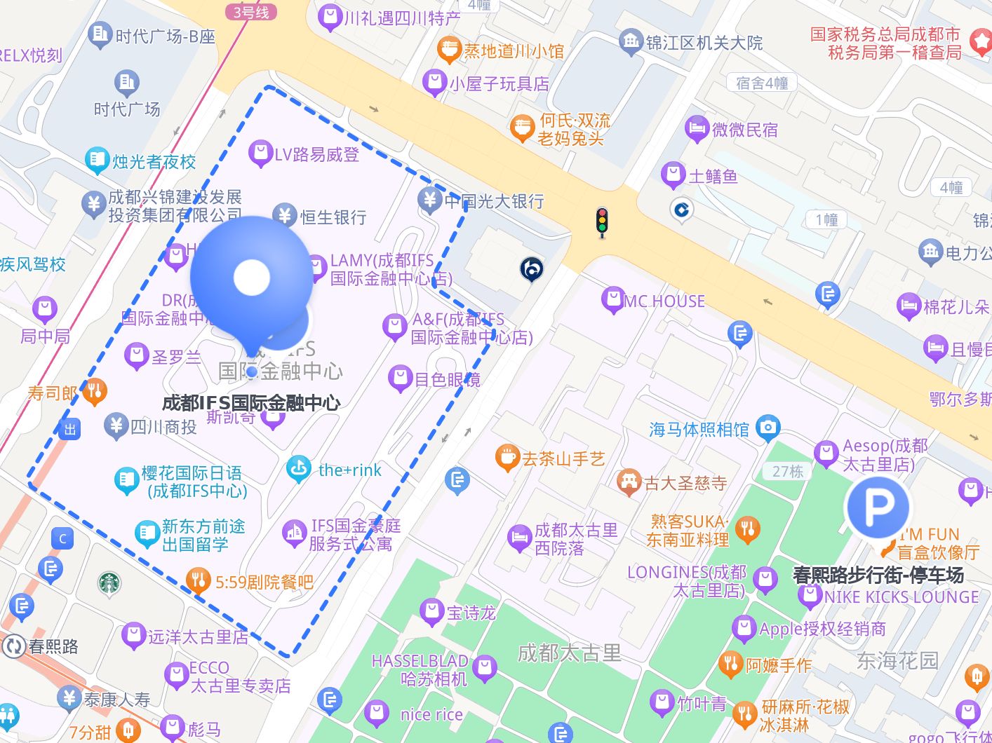 怎么去 成都ifs国际金融中心 ?