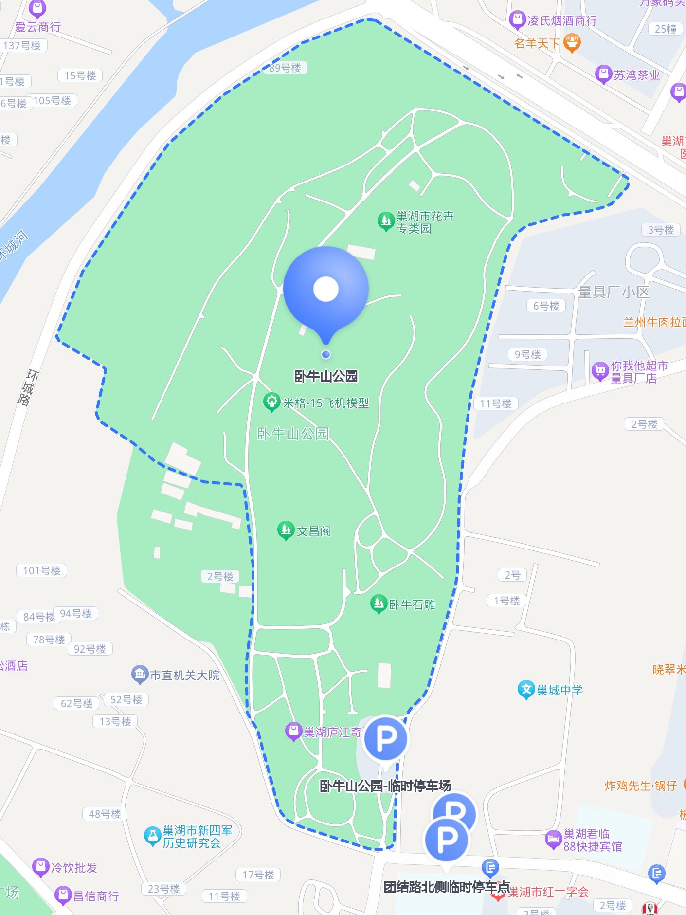 卧牛山地图徐州卧牛山公园平面图徐州卧牛山地图武山卧牛山森林公园