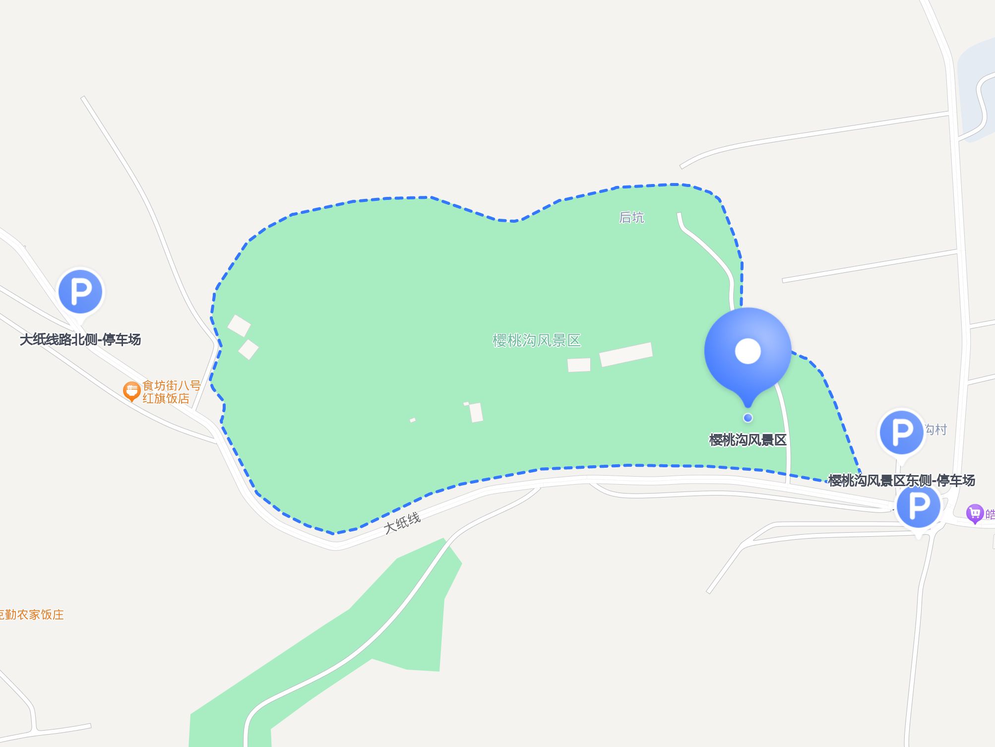 樱桃沟风景区 出行指南,超全攻略,一定要码住7515 07自驾 115