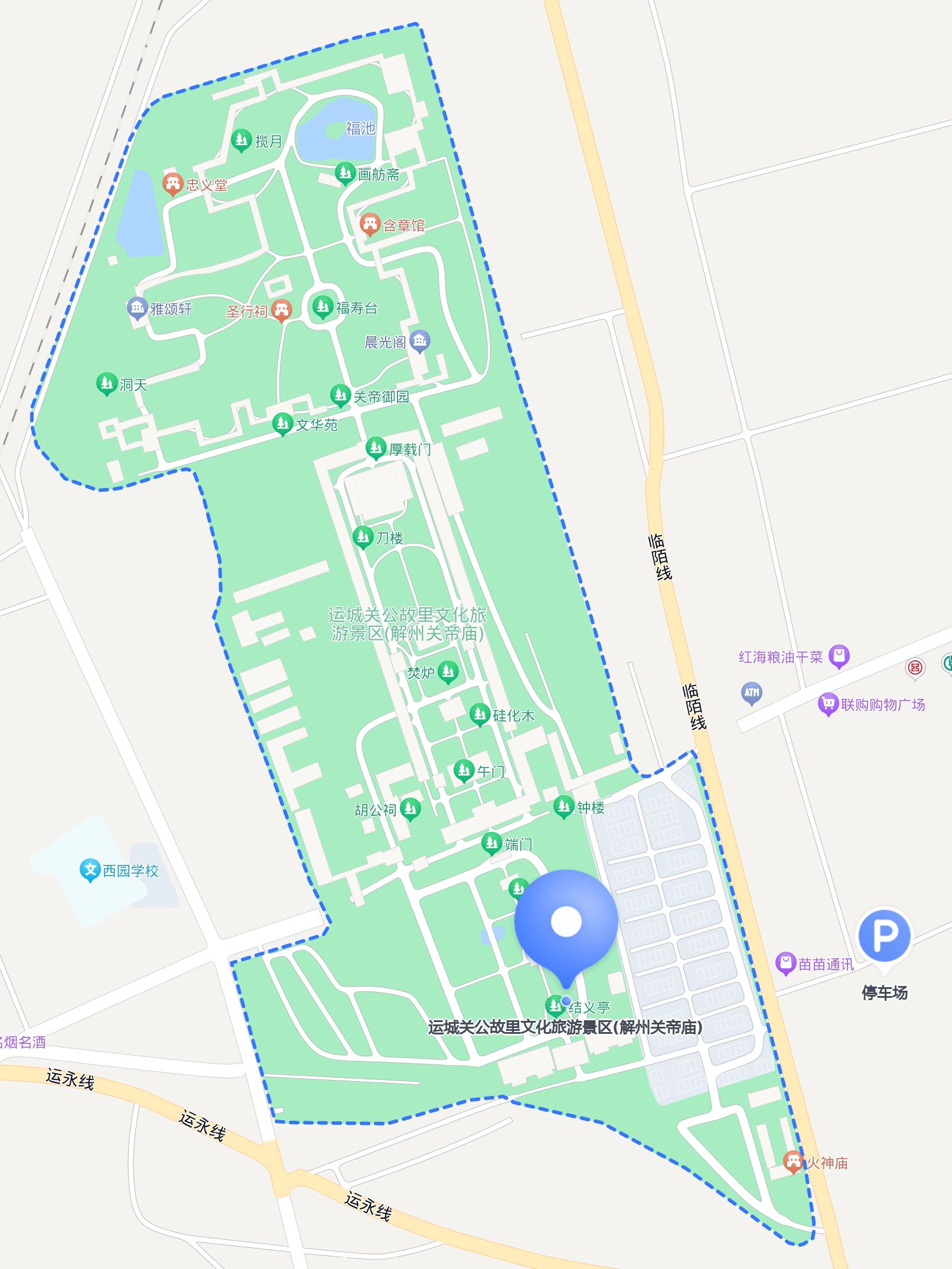 解州关帝庙,也被称为"运城关公故里文化旅游景区",是一处富有历史文化