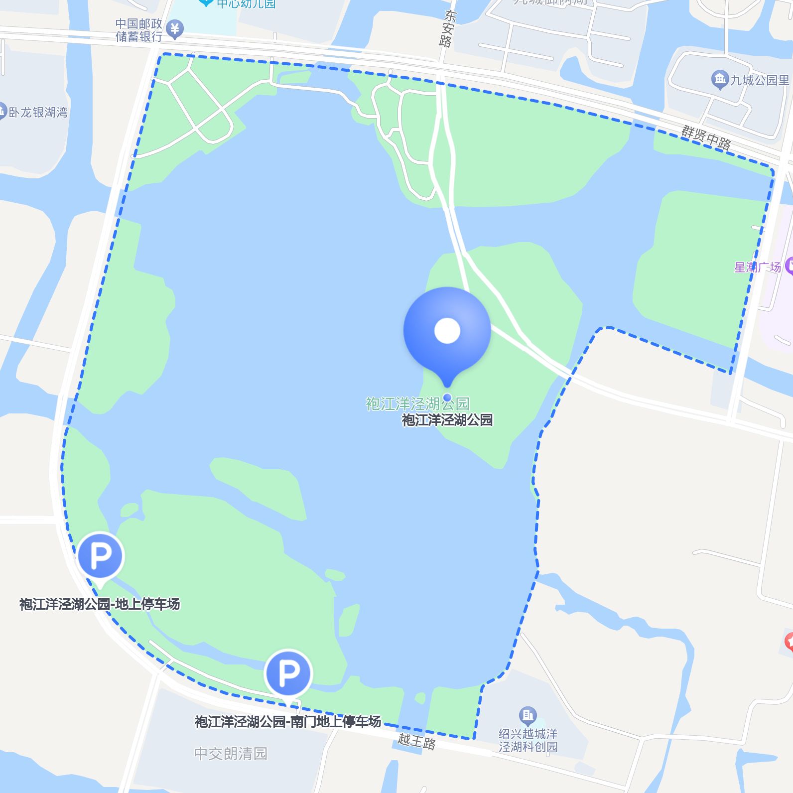 今天给大家整理了一份 袍江洋泾湖公园 的出行指南,分享给大家～ 07