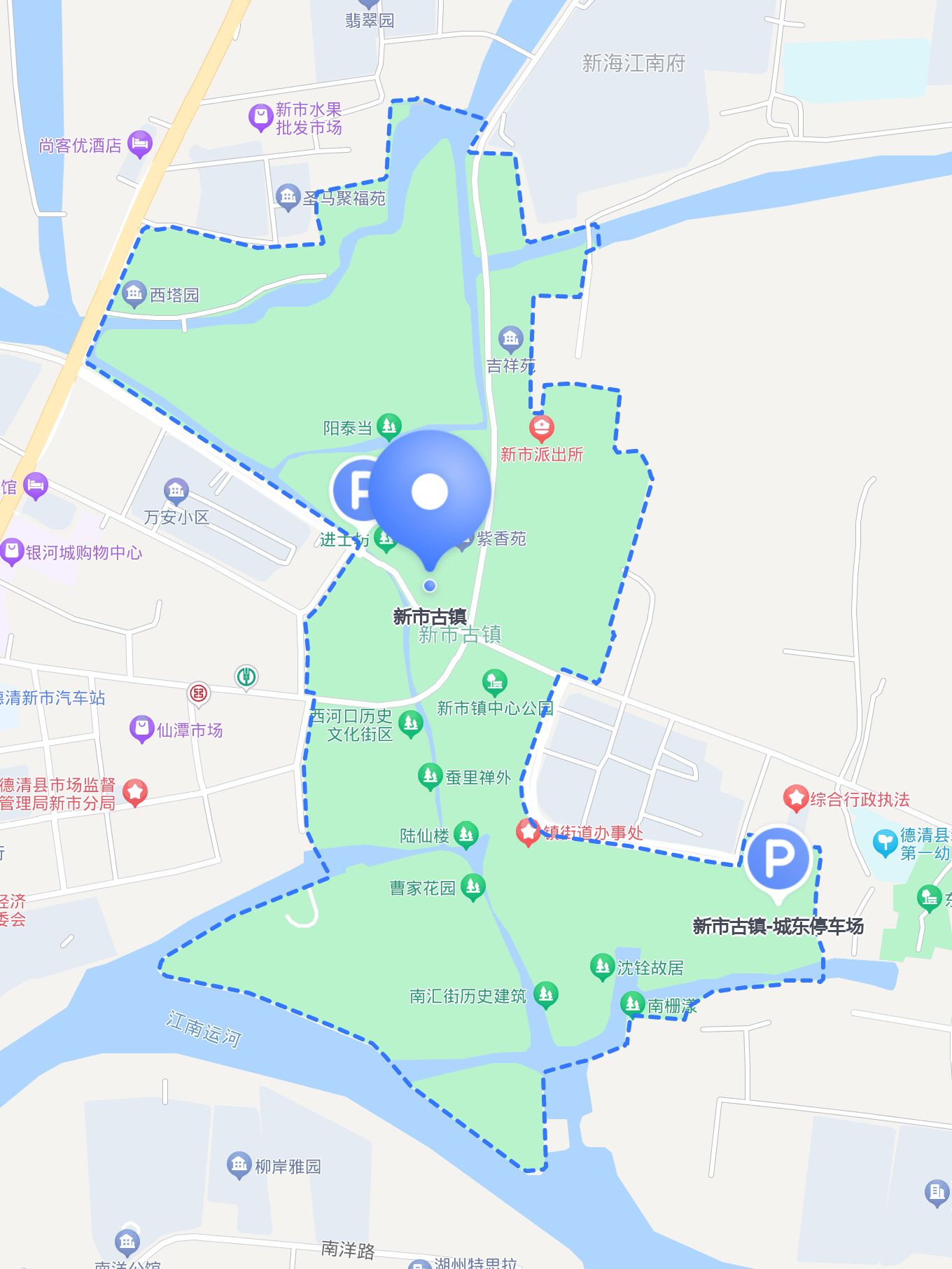 保留了大量的古建筑,它是德清县唯一的国家级历史文化名镇