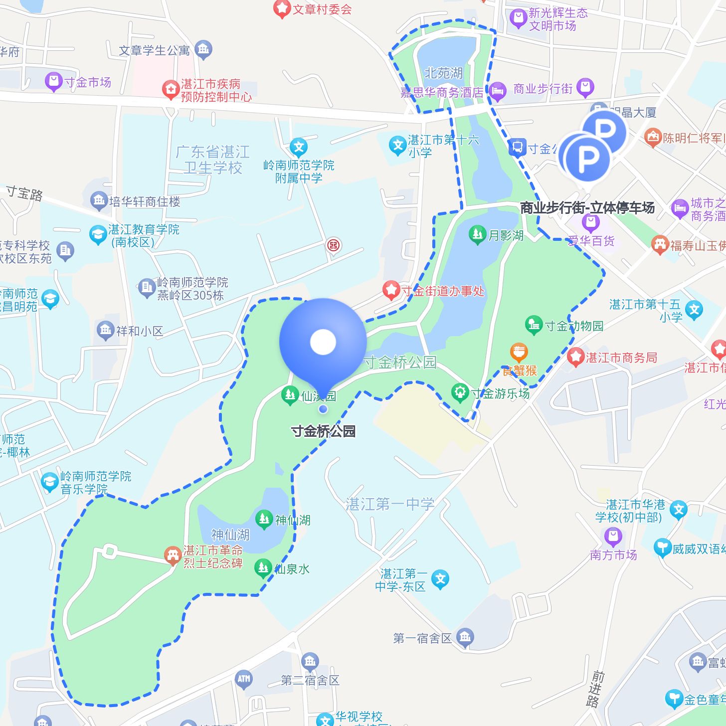 寸金桥公园 的出行指南,超全攻略,无论你是开车,打车,还是乘坐公共