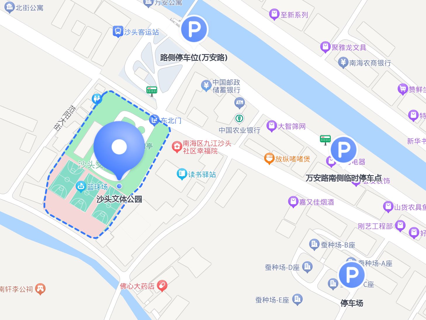 沙头文体公园图片